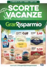 Scorte vacanze