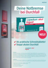 Lopedium® akut lingual - Deine Notbremse bei Durchfall