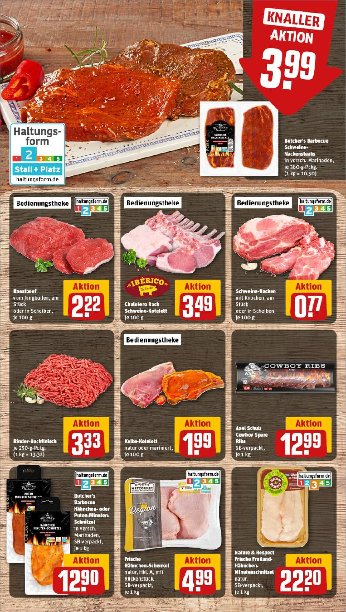 REWE Prospekt ab 27.07.2025 zum Blättern » Angebote | Seite: 12 | Produkte: Hahnchen, Hahnchenschenkel, Spare ribs, Schnitzel REWE Prospekt ab 27.07.2025 zum Blättern » Angebote | Seite: 12 | Produkte: Hahnchen, Hahnchenschenkel, Spare ribs, Schnitzel