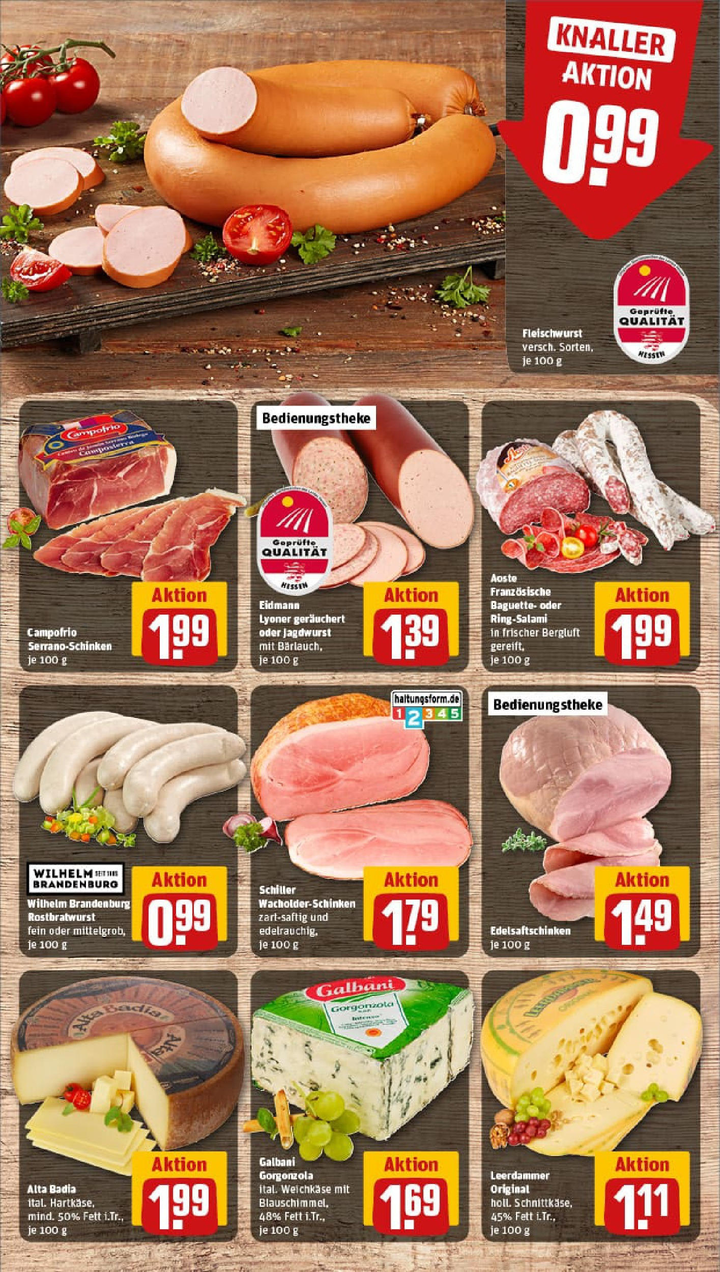 REWE Prospekt ab 27.07.2025 zum Blättern » Angebote | Seite: 13 | Produkte: Baguette, Leerdammer, Salami REWE Prospekt ab 27.07.2025 zum Blättern » Angebote | Seite: 13 | Produkte: Baguette, Leerdammer, Salami