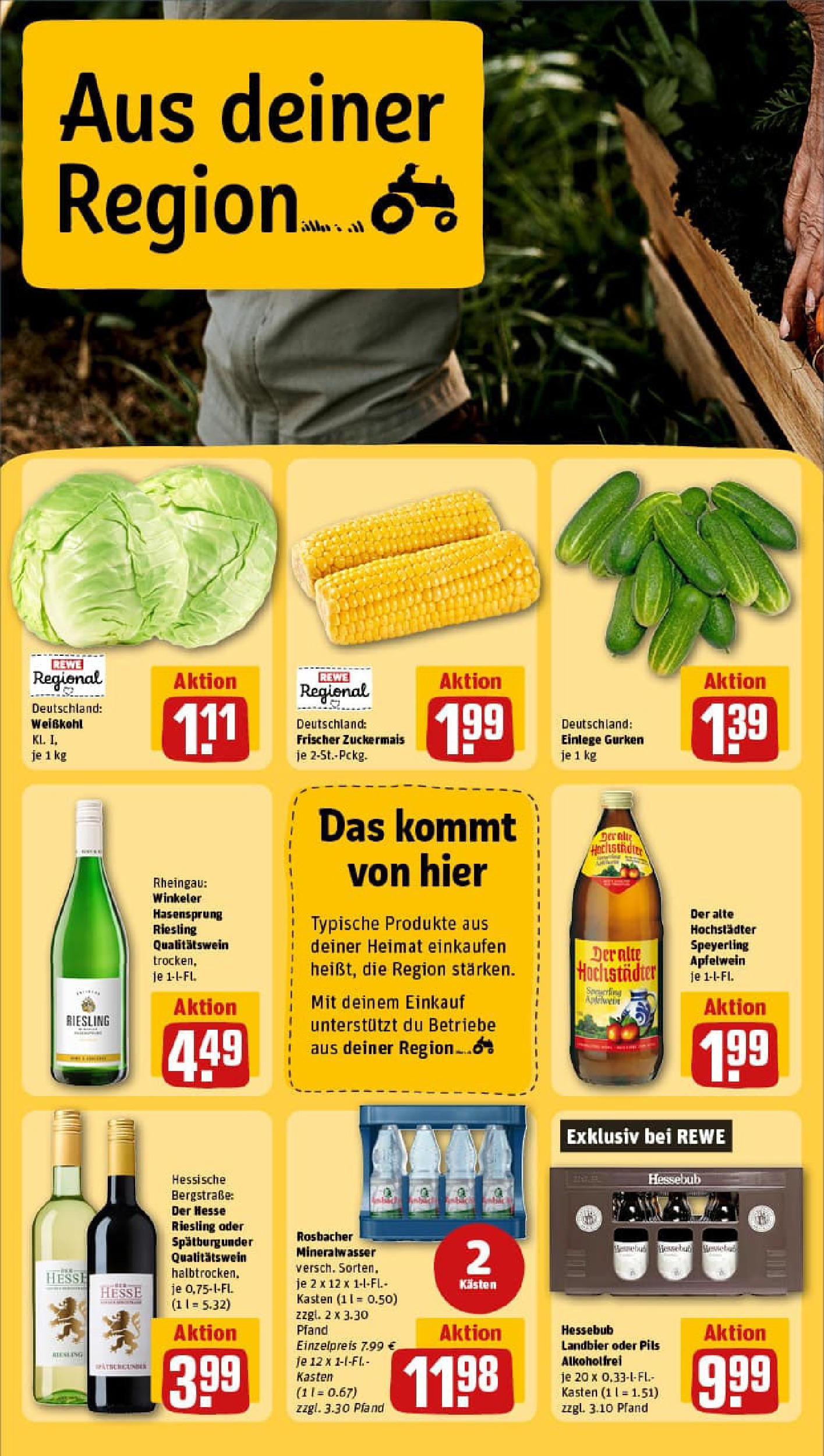 REWE Prospekt ab 27.07.2025 zum Blättern » Angebote | Seite: 24 | Produkte: Pils, Mineralwasser, Gurken REWE Prospekt ab 27.07.2025 zum Blättern » Angebote | Seite: 24 | Produkte: Pils, Mineralwasser, Gurken