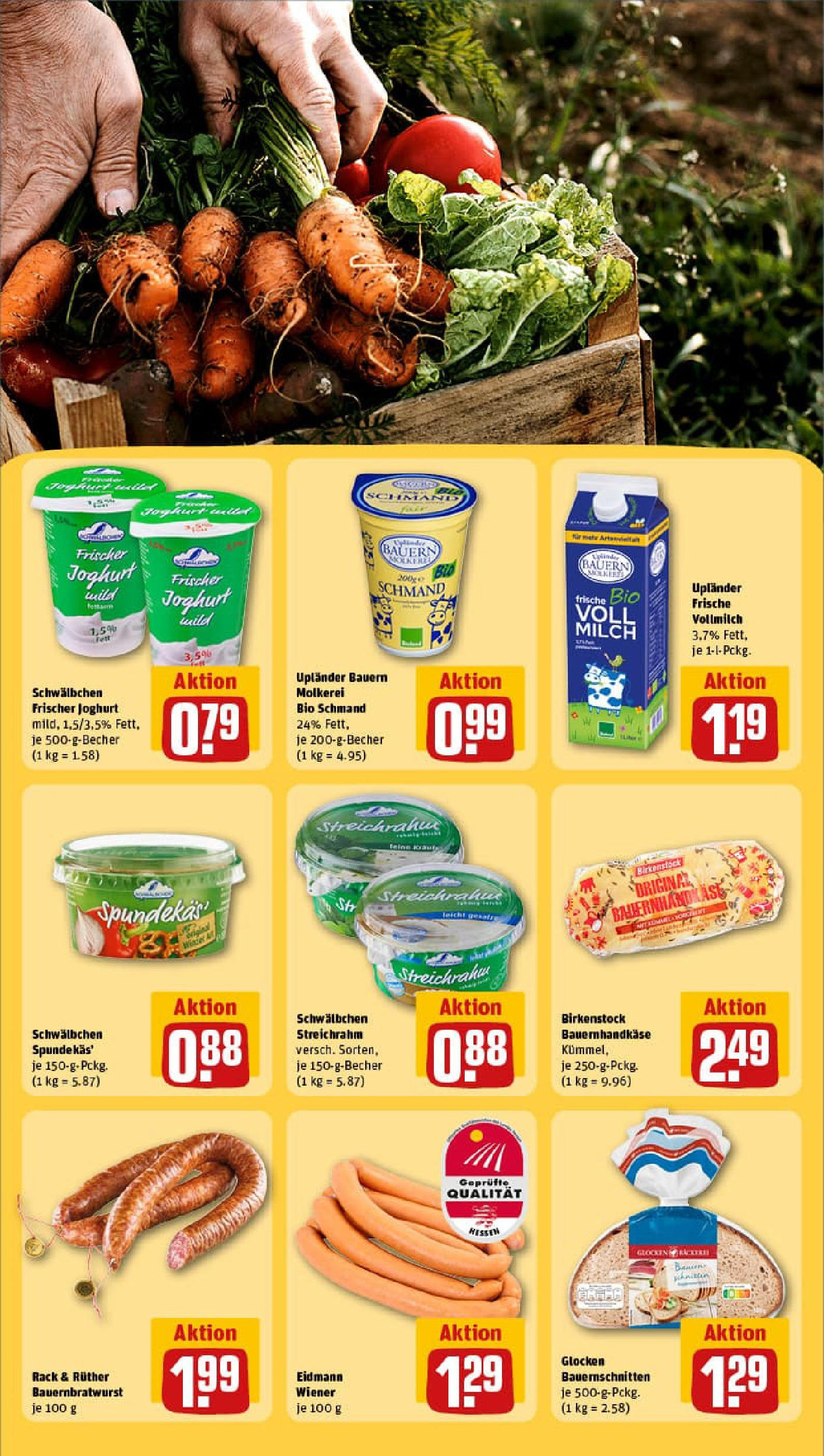 REWE Prospekt ab 27.07.2025 zum Blättern » Angebote | Seite: 25 | Produkte: Milch, Joghurt REWE Prospekt ab 27.07.2025 zum Blättern » Angebote | Seite: 25 | Produkte: Milch, Joghurt