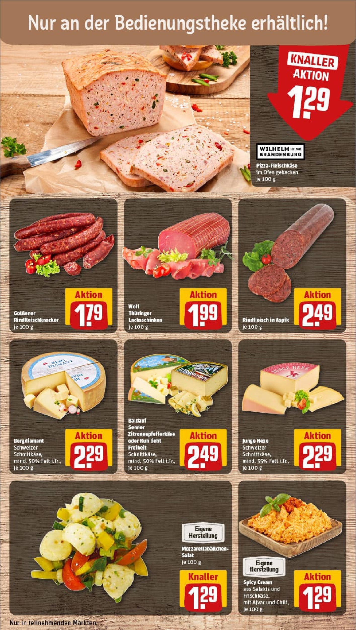 REWE Prospekt ab 28.07.2025 zum Blättern » Angebote | Seite: 15 | Produkte: Mozzarella, Salakis, Rindfleisch, Salat REWE Prospekt ab 28.07.2025 zum Blättern » Angebote | Seite: 15 | Produkte: Mozzarella, Salakis, Rindfleisch, Salat