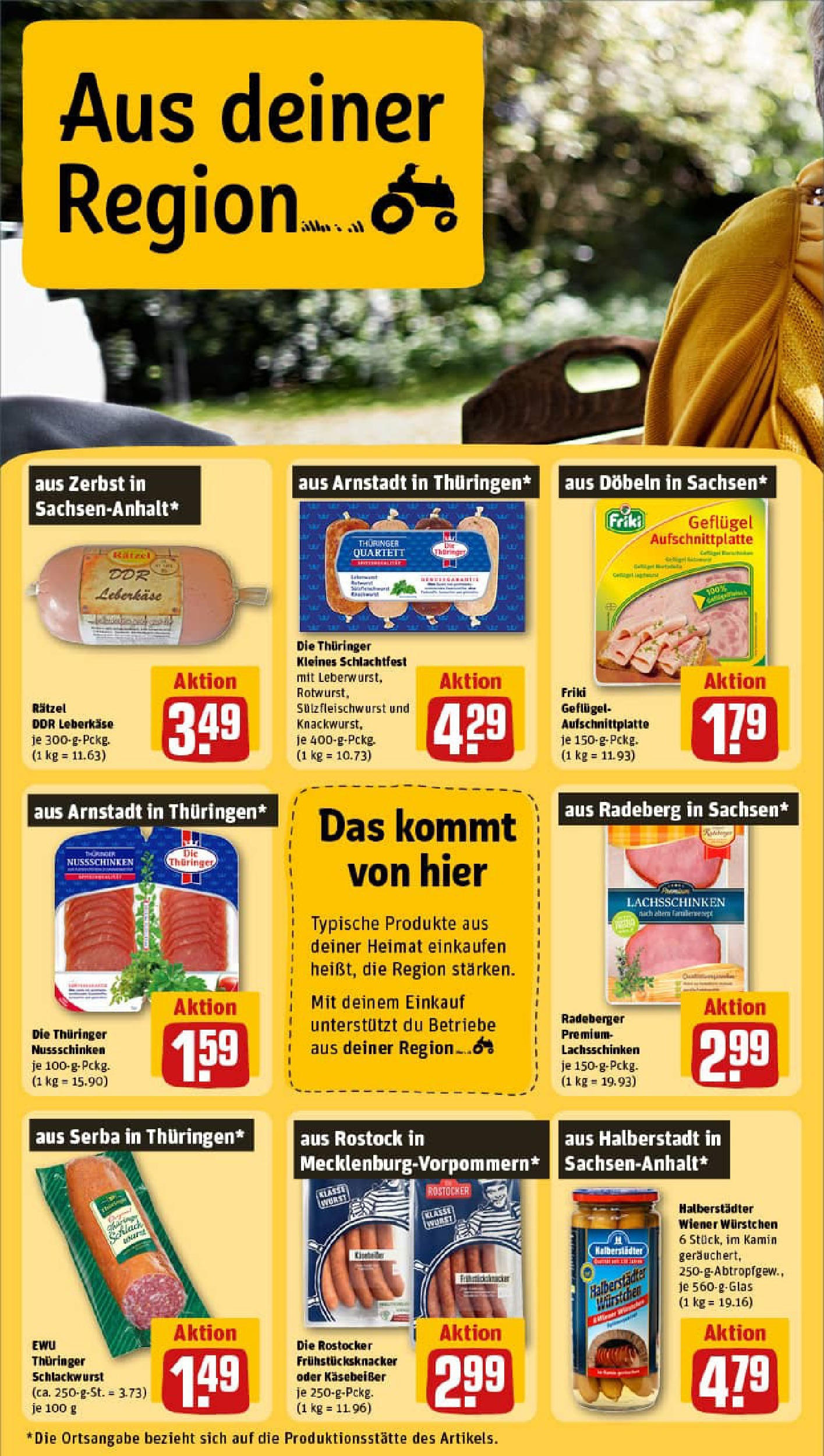 REWE Prospekt ab 27.07.2025 zum Blättern » Angebote | Seite: 22 | Produkte: Wiener wurstchen, Kamin, Wurst, Leberkase REWE Prospekt ab 27.07.2025 zum Blättern » Angebote | Seite: 22 | Produkte: Wiener wurstchen, Kamin, Wurst, Leberkase
