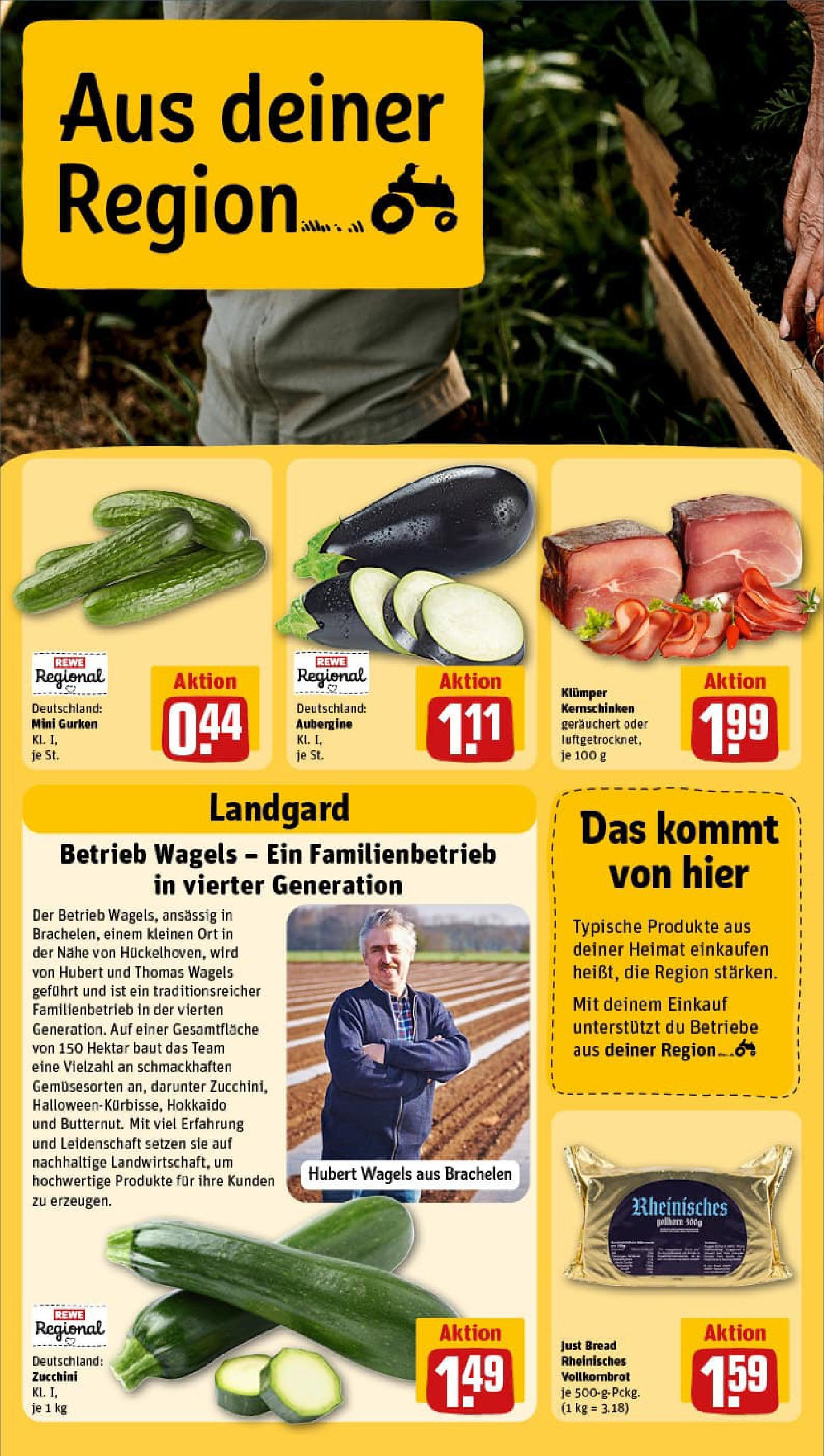 REWE Prospekt ab 27.07.2025 zum Blättern » Angebote | Seite: 28 | Produkte: Vollkornbrot, Aubergine, Zucchini, Gurken REWE Prospekt ab 27.07.2025 zum Blättern » Angebote | Seite: 28 | Produkte: Vollkornbrot, Aubergine, Zucchini, Gurken