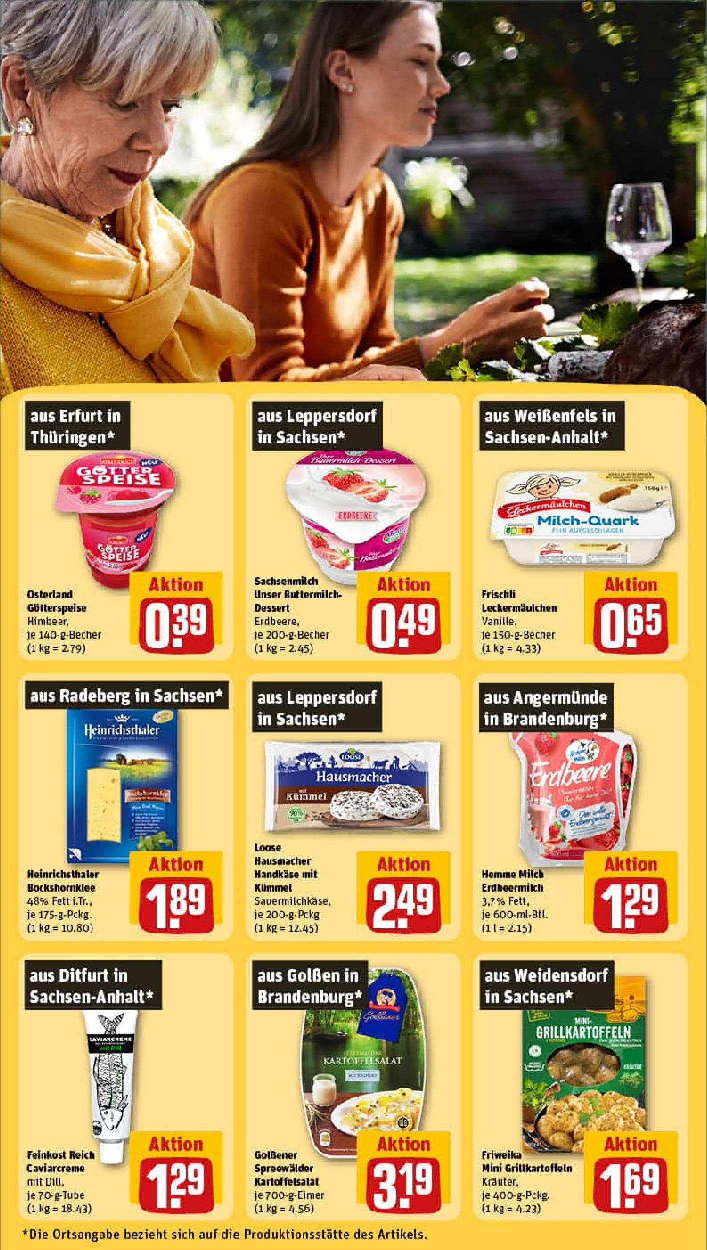 REWE Prospekt ab 27.07.2025 zum Blättern » Angebote | Seite: 25 | Produkte: Buttermilch, Milch, Dill REWE Prospekt ab 27.07.2025 zum Blättern » Angebote | Seite: 25 | Produkte: Buttermilch, Milch, Dill
