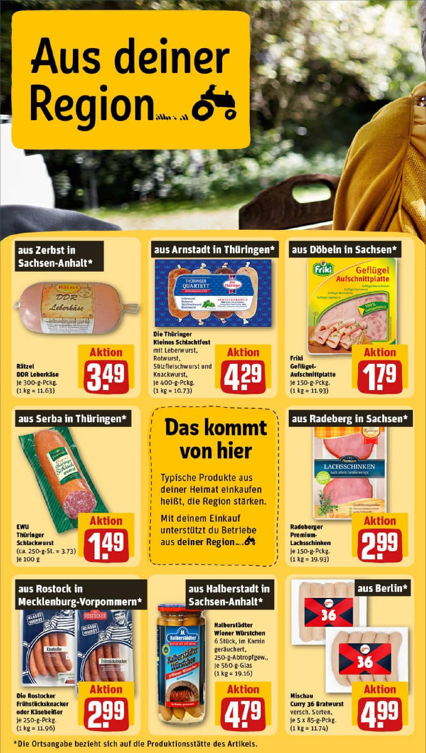 REWE Prospekt ab 27.07.2025 zum Blättern » Angebote | Seite: 22 | Produkte: Kamin, Bratwurst, Salami, Leberkase REWE Prospekt ab 27.07.2025 zum Blättern » Angebote | Seite: 22 | Produkte: Kamin, Bratwurst, Salami, Leberkase