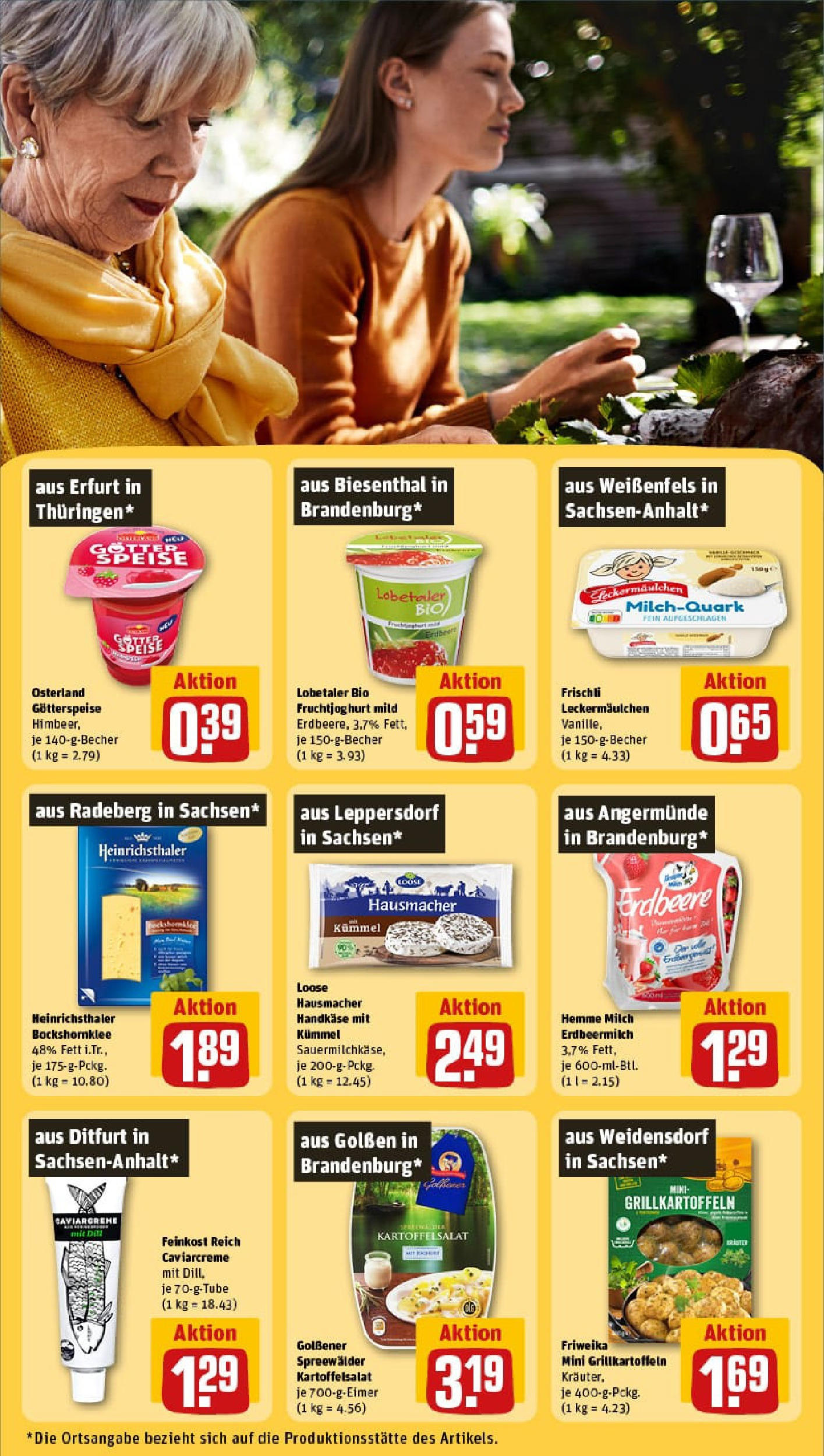REWE Prospekt ab 27.07.2025 zum Blättern » Angebote | Seite: 23 | Produkte: Milch, Fruchtjoghurt, Dill REWE Prospekt ab 27.07.2025 zum Blättern » Angebote | Seite: 23 | Produkte: Milch, Fruchtjoghurt, Dill