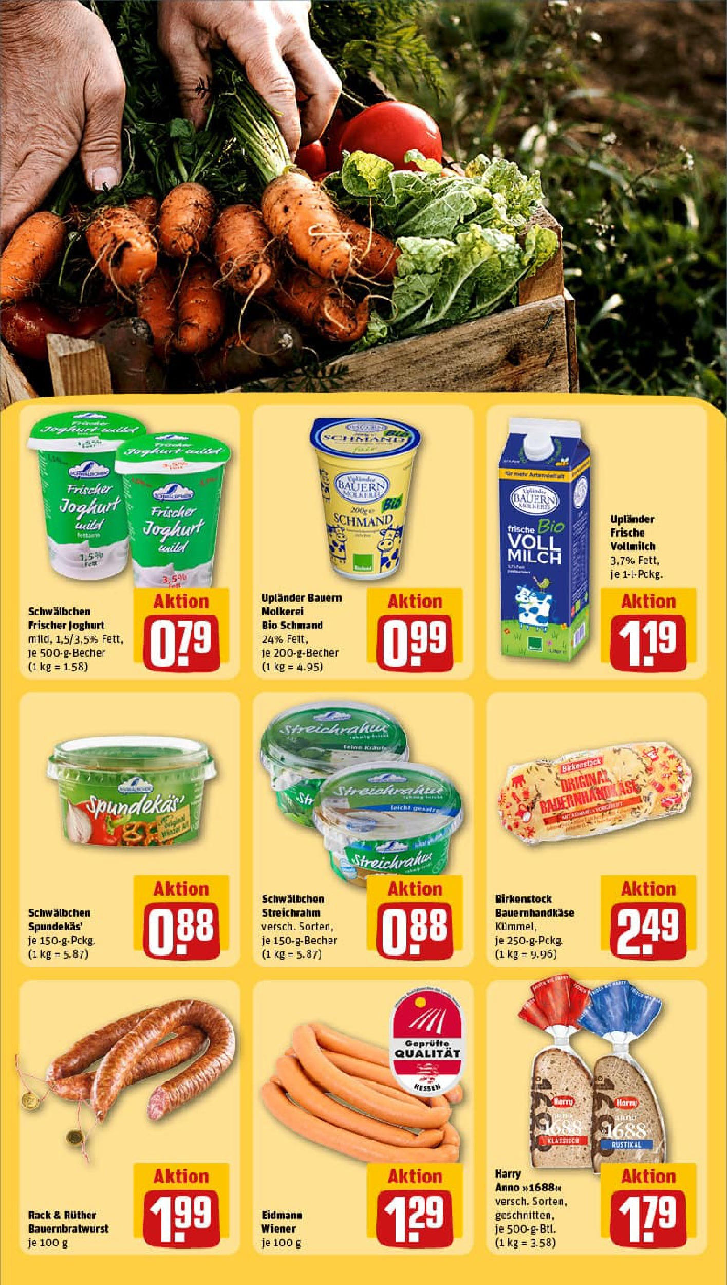 REWE Prospekt ab 27.07.2025 zum Blättern » Angebote | Seite: 23 | Produkte: Milch, Joghurt REWE Prospekt ab 27.07.2025 zum Blättern » Angebote | Seite: 23 | Produkte: Milch, Joghurt