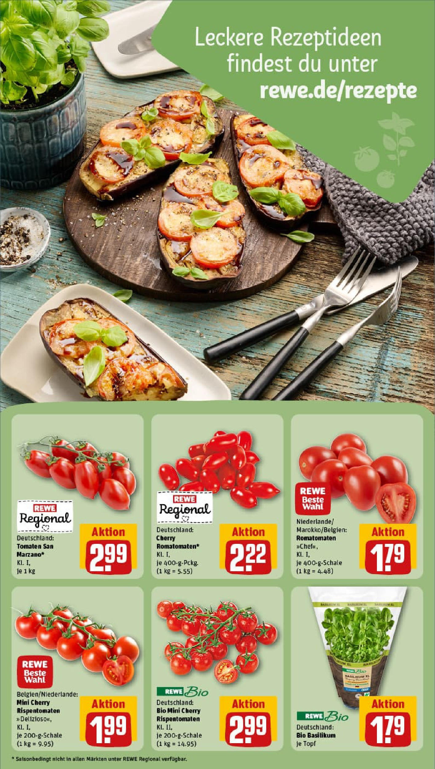 REWE Prospekt ab 27.07.2025 zum Blättern » Angebote | Seite: 13 | Produkte: Tomaten REWE Prospekt ab 27.07.2025 zum Blättern » Angebote | Seite: 13 | Produkte: Tomaten