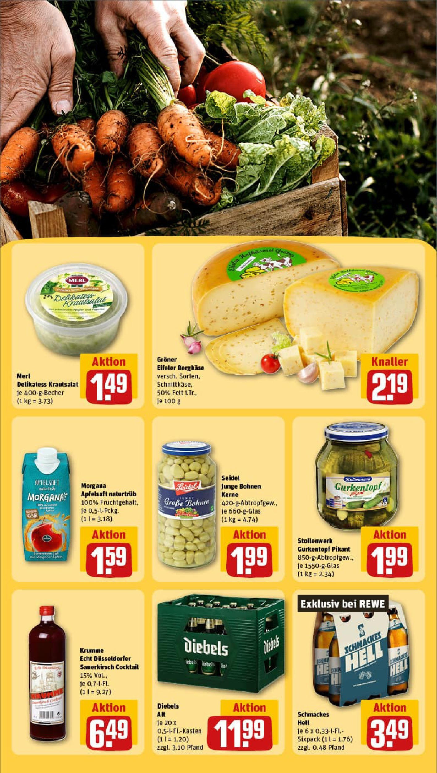 REWE Prospekt ab 27.07.2025 zum Blättern » Angebote | Seite: 29 | Produkte: Apfelsaft, Apple, Diebels REWE Prospekt ab 27.07.2025 zum Blättern » Angebote | Seite: 29 | Produkte: Apfelsaft, Apple, Diebels