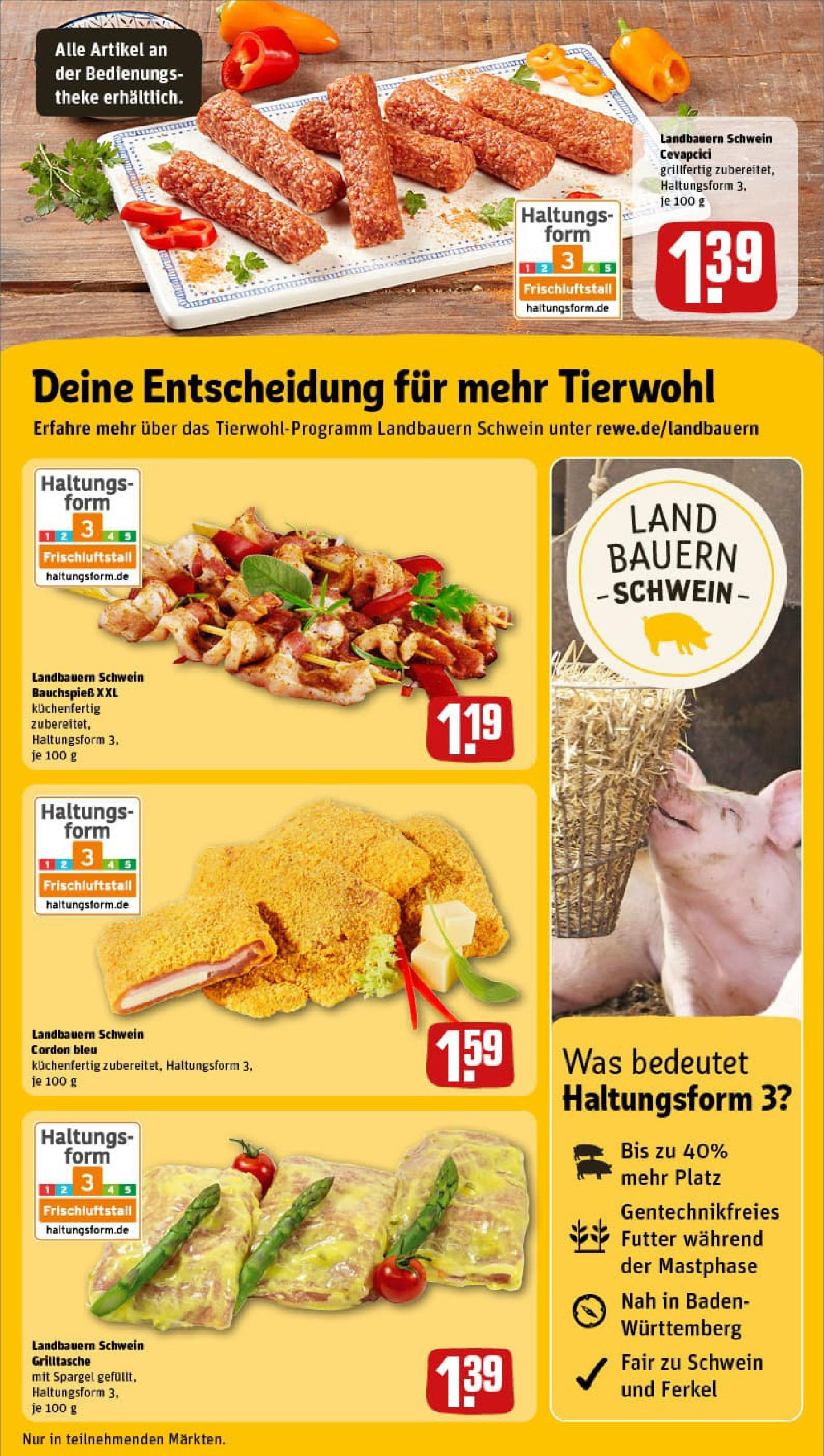 REWE Prospekt ab 27.07.2025 zum Blättern » Angebote | Seite: 17 | Produkte: Theke, Cevapcici, Spargel REWE Prospekt ab 27.07.2025 zum Blättern » Angebote | Seite: 17 | Produkte: Theke, Cevapcici, Spargel