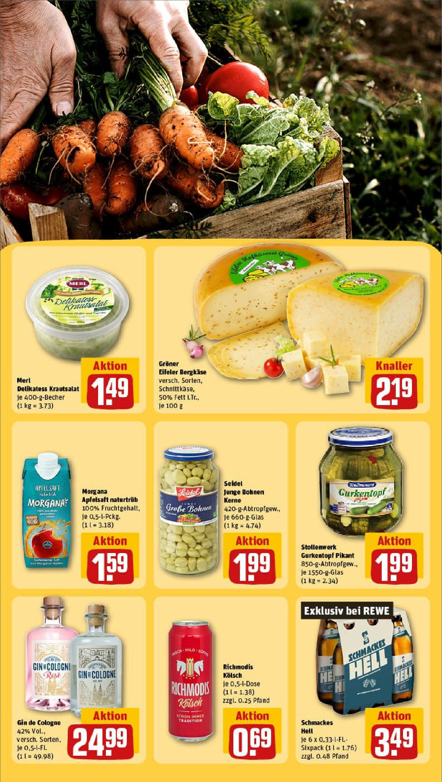 REWE Prospekt ab 28.07.2025 zum Blättern » Angebote | Seite: 29 | Produkte: Apfelsaft, Apple, Gin REWE Prospekt ab 28.07.2025 zum Blättern » Angebote | Seite: 29 | Produkte: Apfelsaft, Apple, Gin
