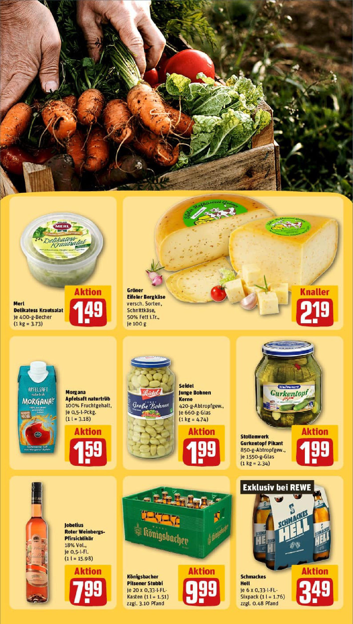 REWE Prospekt ab 27.07.2025 zum Blättern » Angebote | Seite: 29 | Produkte: Apfelsaft, Apple REWE Prospekt ab 27.07.2025 zum Blättern » Angebote | Seite: 29 | Produkte: Apfelsaft, Apple