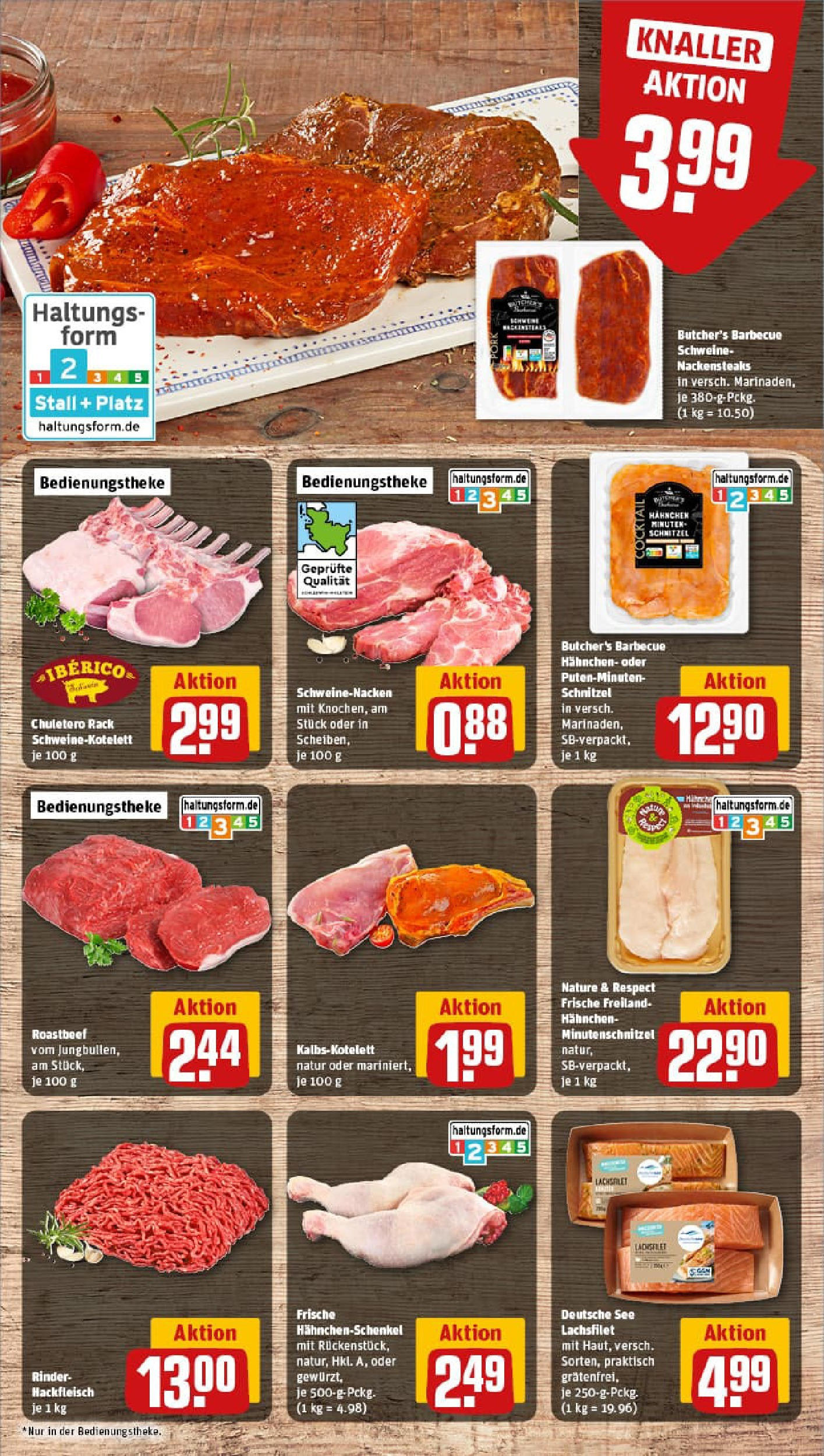 REWE Prospekt ab 28.07.2025 zum Blättern » Angebote | Seite: 12 | Produkte: Nackensteaks, Hahnchen, Hahnchenschenkel, Hackfleisch REWE Prospekt ab 28.07.2025 zum Blättern » Angebote | Seite: 12 | Produkte: Nackensteaks, Hahnchen, Hahnchenschenkel, Hackfleisch