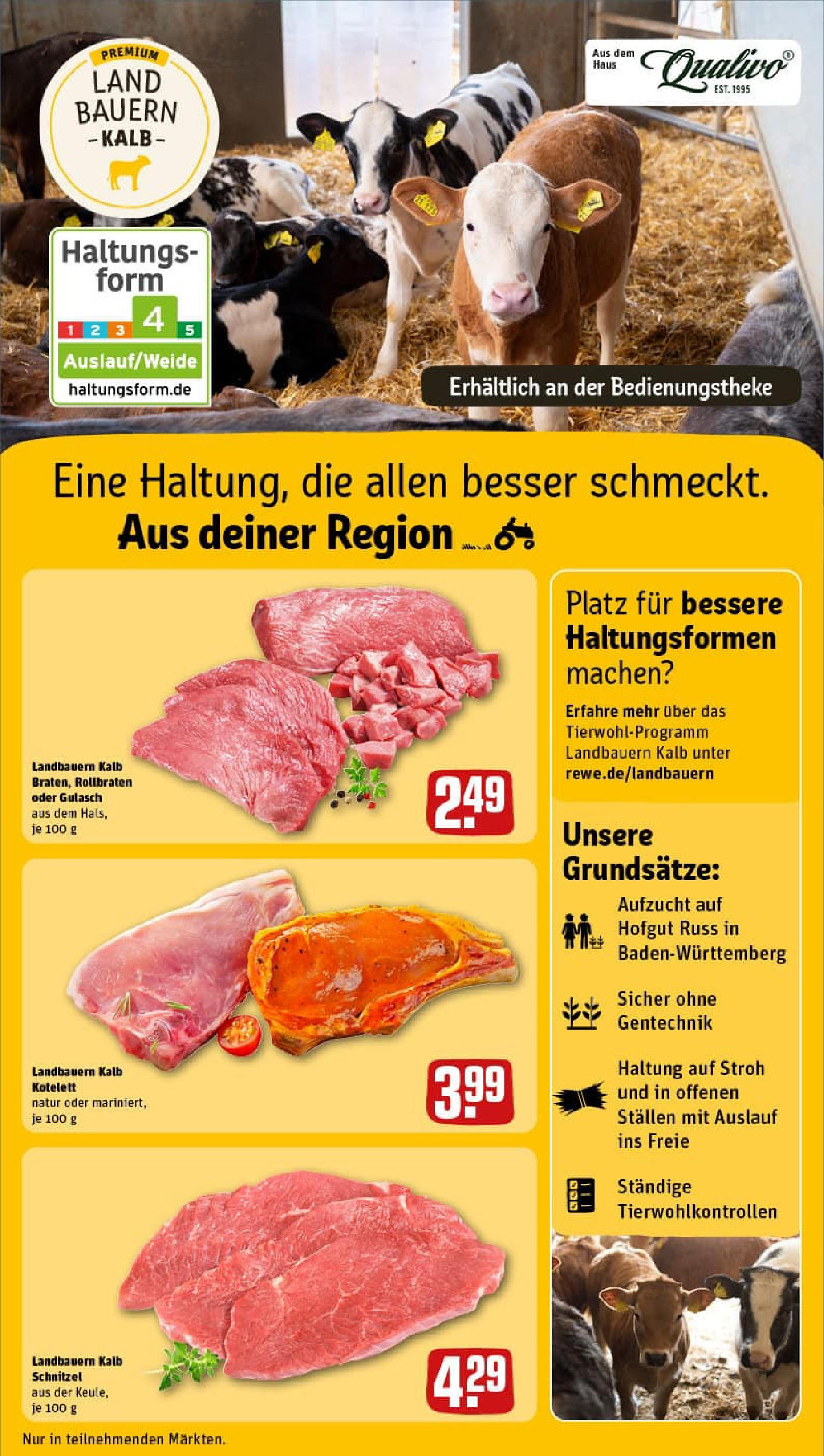 REWE Prospekt ab 27.07.2025 zum Blättern » Angebote | Seite: 19 | Produkte: Schnitzel, Gulasch