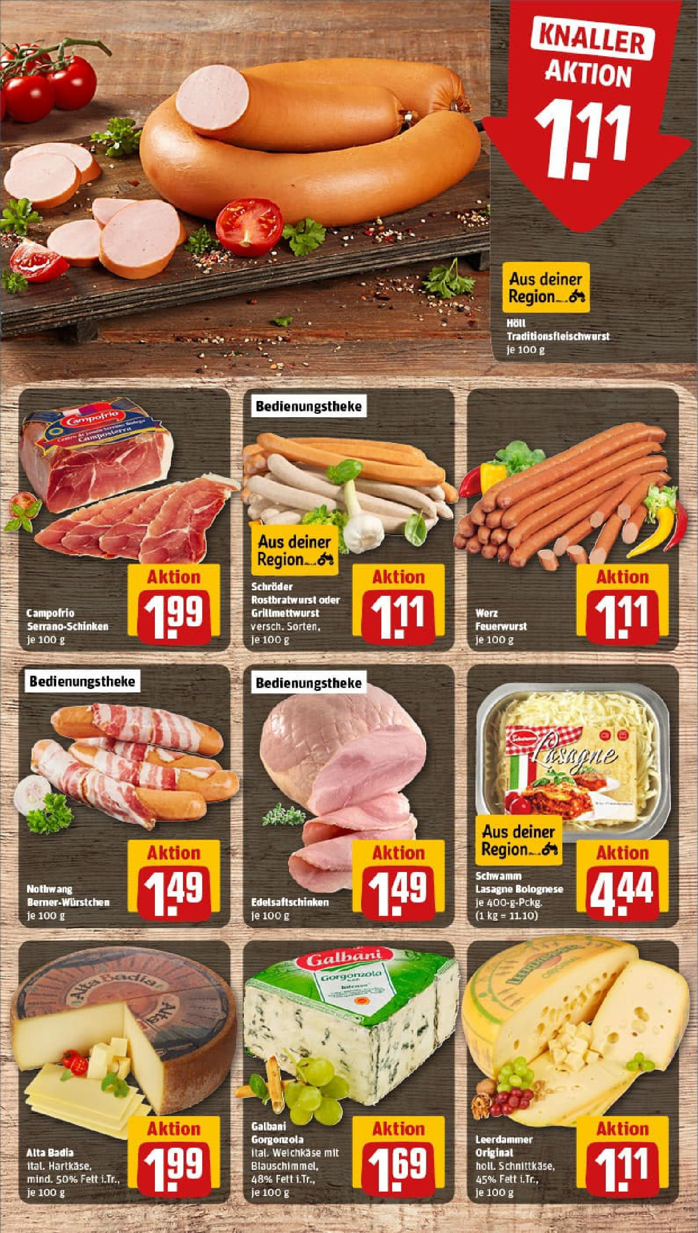 REWE Prospekt ab 27.07.2025 zum Blättern » Angebote | Seite: 15 | Produkte: Leerdammer