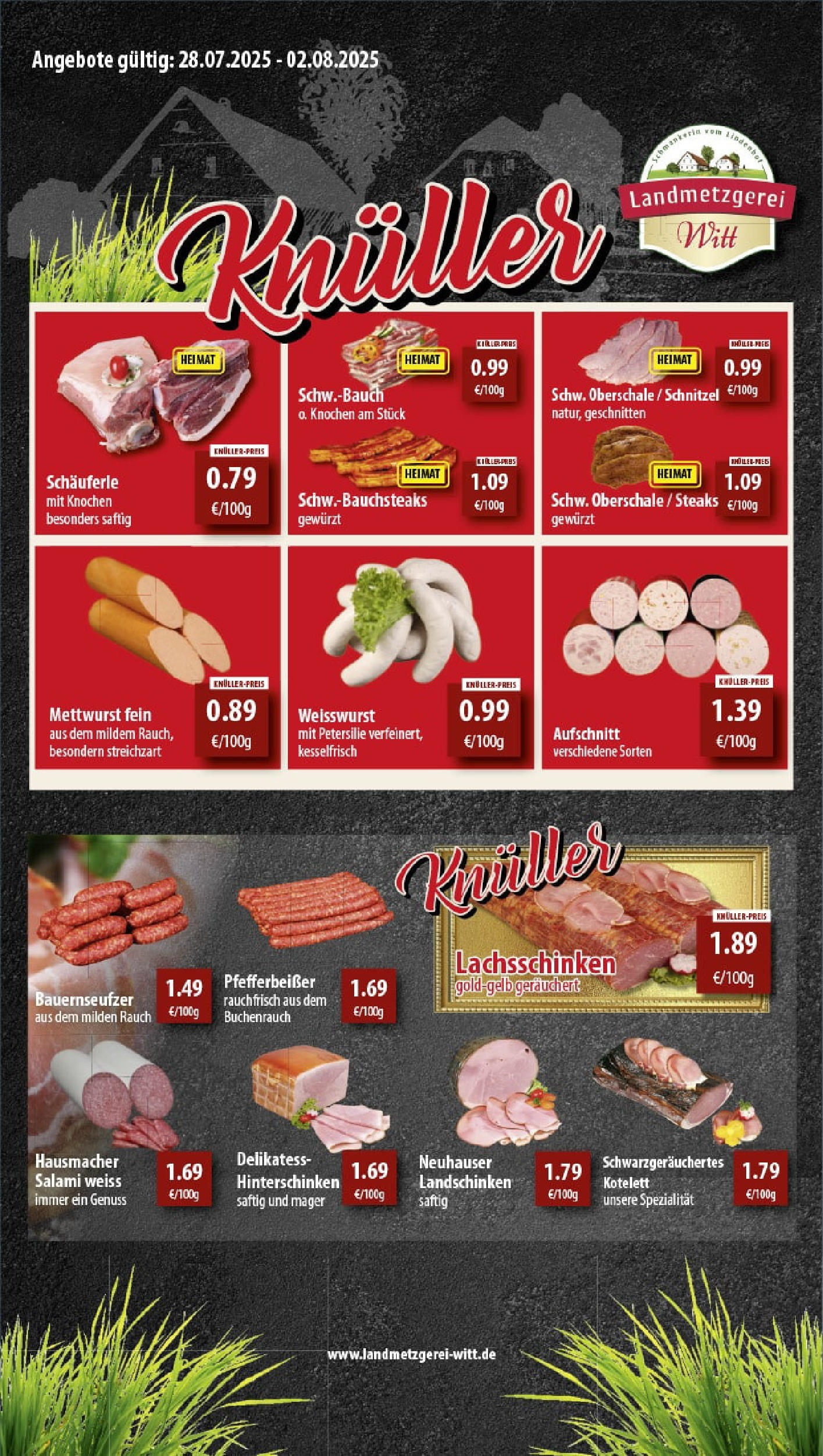 REWE Prospekt ab 27.07.2025 zum Blättern » Angebote | Seite: 12 | Produkte: Weißwurst, Schnitzel, Petersilie, Salami REWE Prospekt ab 27.07.2025 zum Blättern » Angebote | Seite: 12 | Produkte: Weißwurst, Schnitzel, Petersilie, Salami