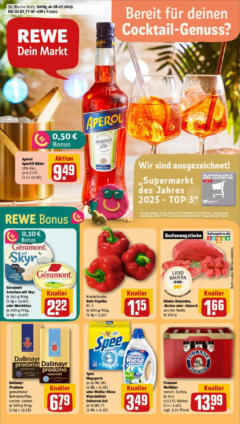 Rewe prospekt Deggendorf	 gültig ab dem 27.07.2025