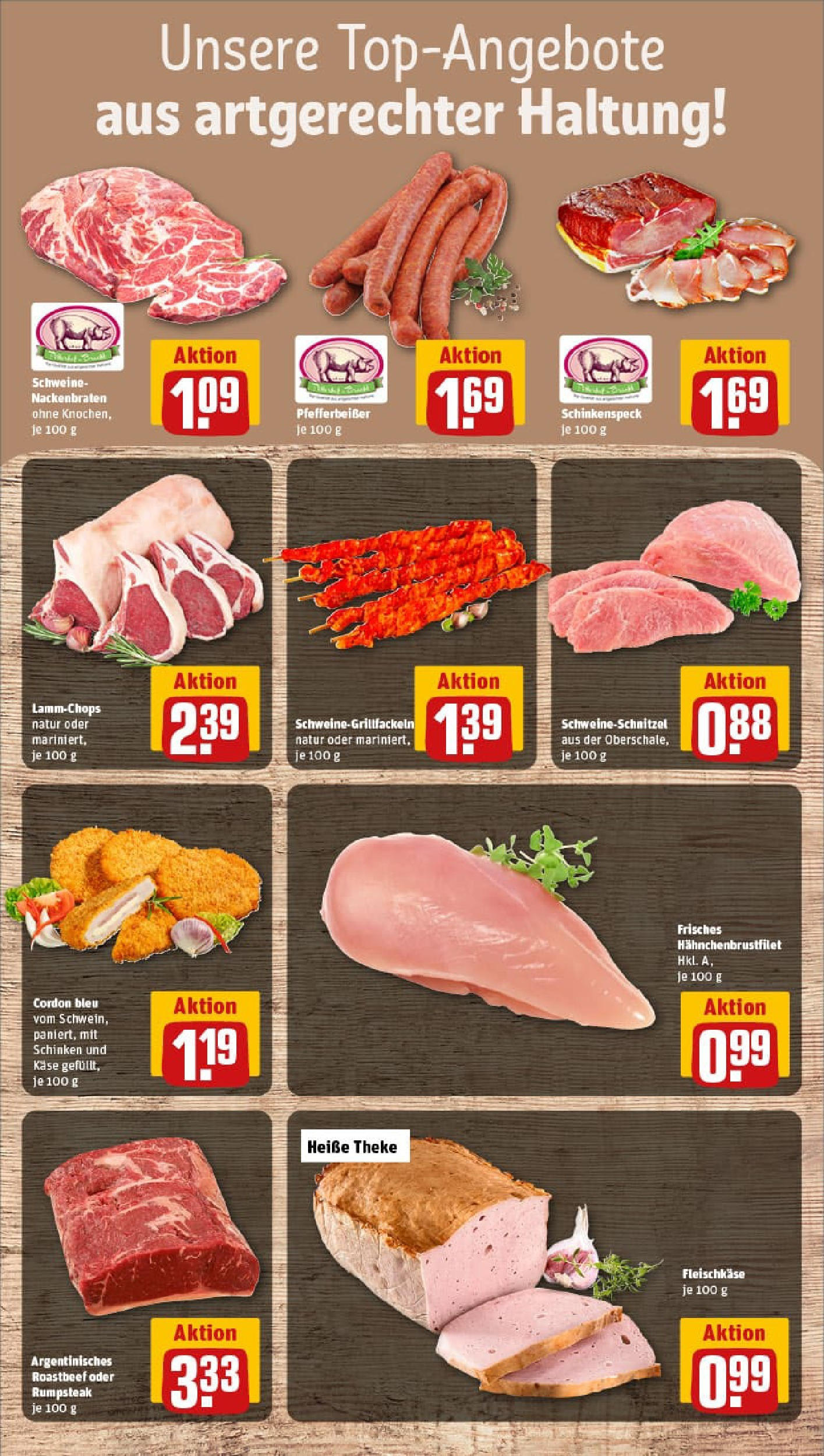 REWE Prospekt ab 27.07.2025 zum Blättern » Angebote | Seite: 12 | Produkte: Rumpsteak, Käse, Theke, Roastbeef