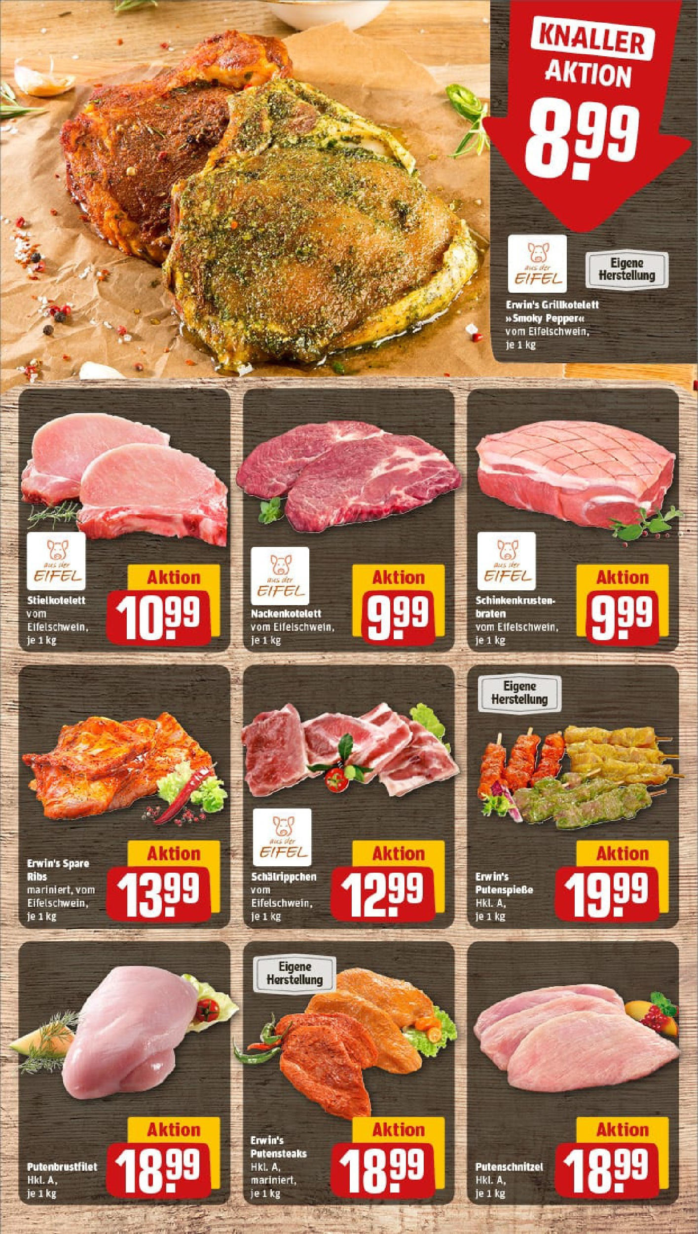 REWE Prospekt ab 27.07.2025 zum Blättern » Angebote | Seite: 12 | Produkte: Spare ribs, Putenschnitzel REWE Prospekt ab 27.07.2025 zum Blättern » Angebote | Seite: 12 | Produkte: Spare ribs, Putenschnitzel