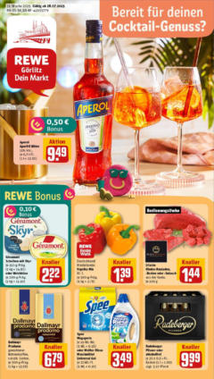 Rewe prospekt Görlitz / Rauschwalde	 gültig ab dem 27.07.2025