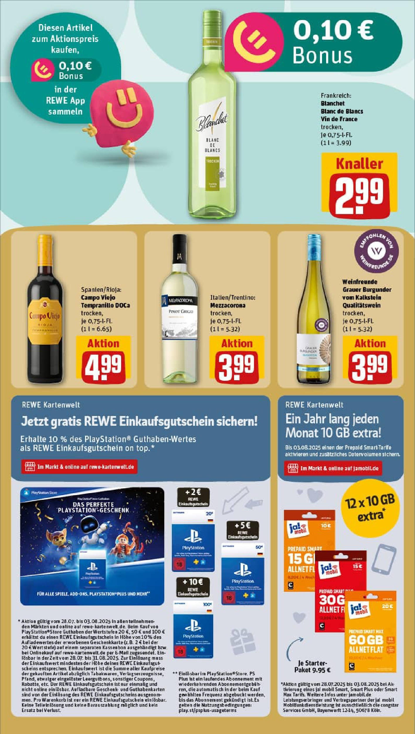 REWE Prospekt ab 28.07.2025 zum Blättern » Angebote | Seite: 23 | Produkte: Top, Playstation REWE Prospekt ab 28.07.2025 zum Blättern » Angebote | Seite: 23 | Produkte: Top, Playstation