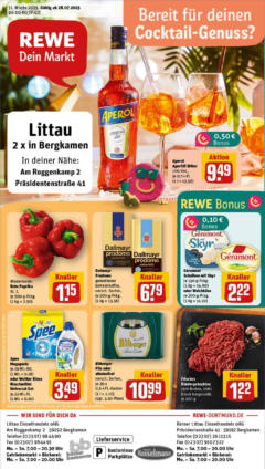 Rewe prospekt Bergkamen	 gültig ab dem 27.07.2025