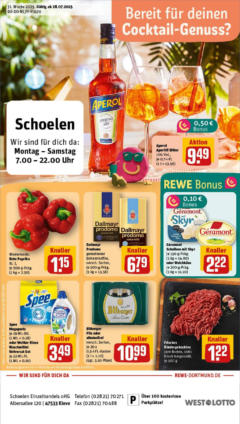 Rewe prospekt Kleve	 gültig ab dem 27.07.2025