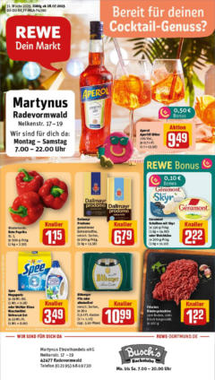 Rewe prospekt Radevormwald	 gültig ab dem 27.07.2025