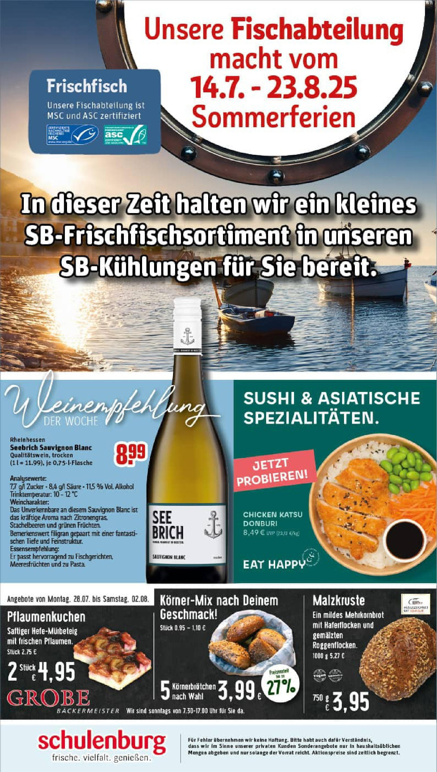 REWE Prospekt ab 27.07.2025 zum Blättern » Angebote | Seite: 33 | Produkte: Zucker, Uhr REWE Prospekt ab 27.07.2025 zum Blättern » Angebote | Seite: 33 | Produkte: Zucker, Uhr