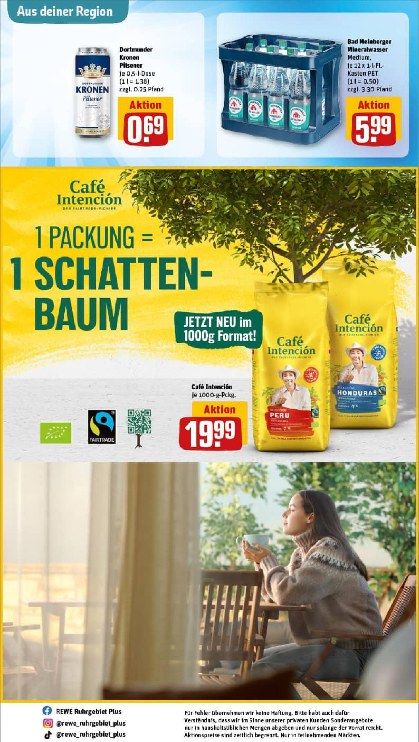 REWE Prospekt ab 27.07.2025 zum Blättern » Angebote | Seite: 33 | Produkte: Bad, Mineralwasser REWE Prospekt ab 27.07.2025 zum Blättern » Angebote | Seite: 33 | Produkte: Bad, Mineralwasser