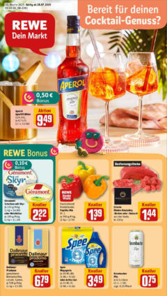 Rewe prospekt Dresden	 gültig ab dem 27.07.2025