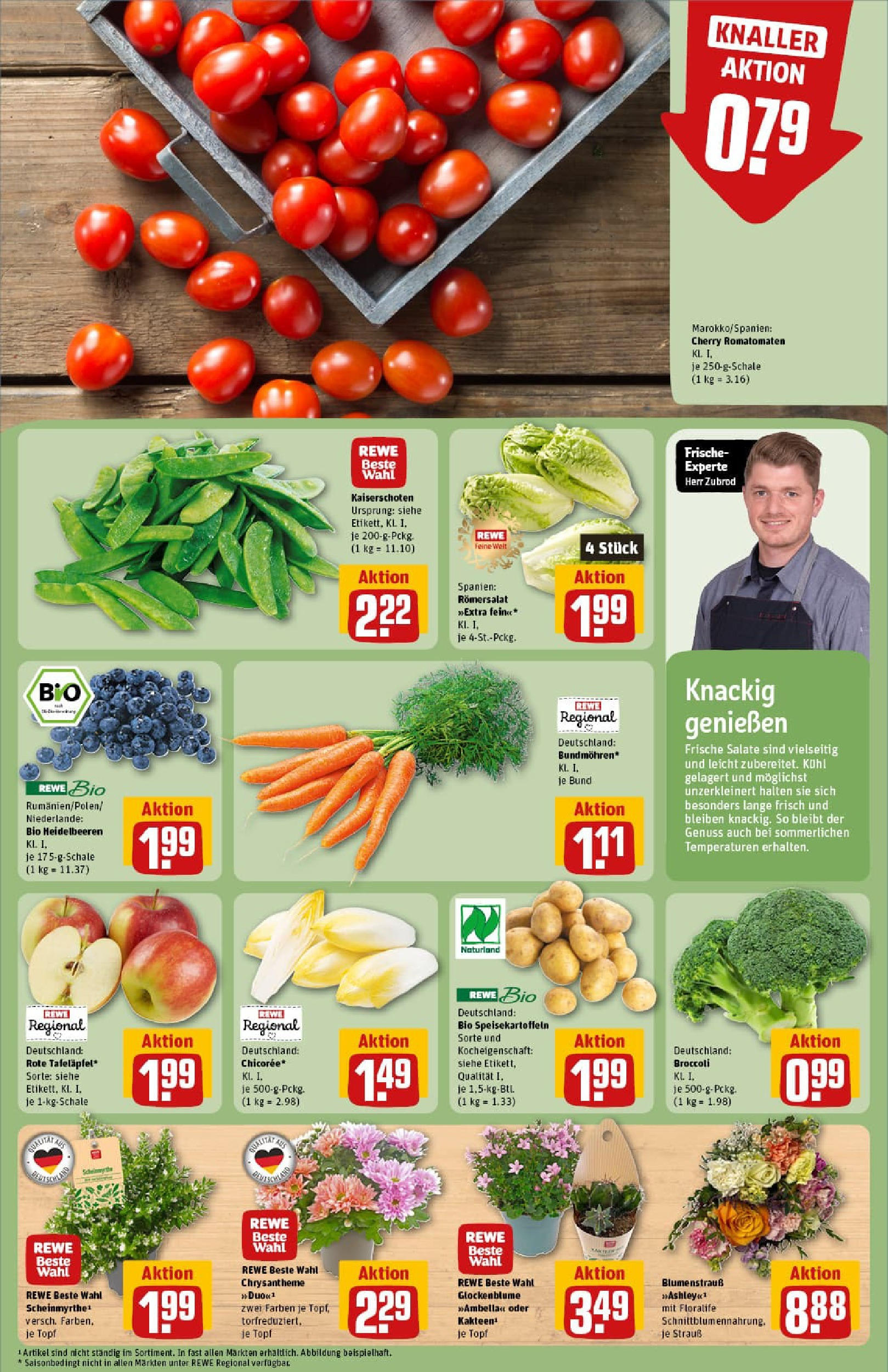 REWE Prospekt ab 27.07.2025 zum Blättern » Angebote | Seite: 9 | Produkte: Heidelbeeren REWE Prospekt ab 27.07.2025 zum Blättern » Angebote | Seite: 9 | Produkte: Heidelbeeren