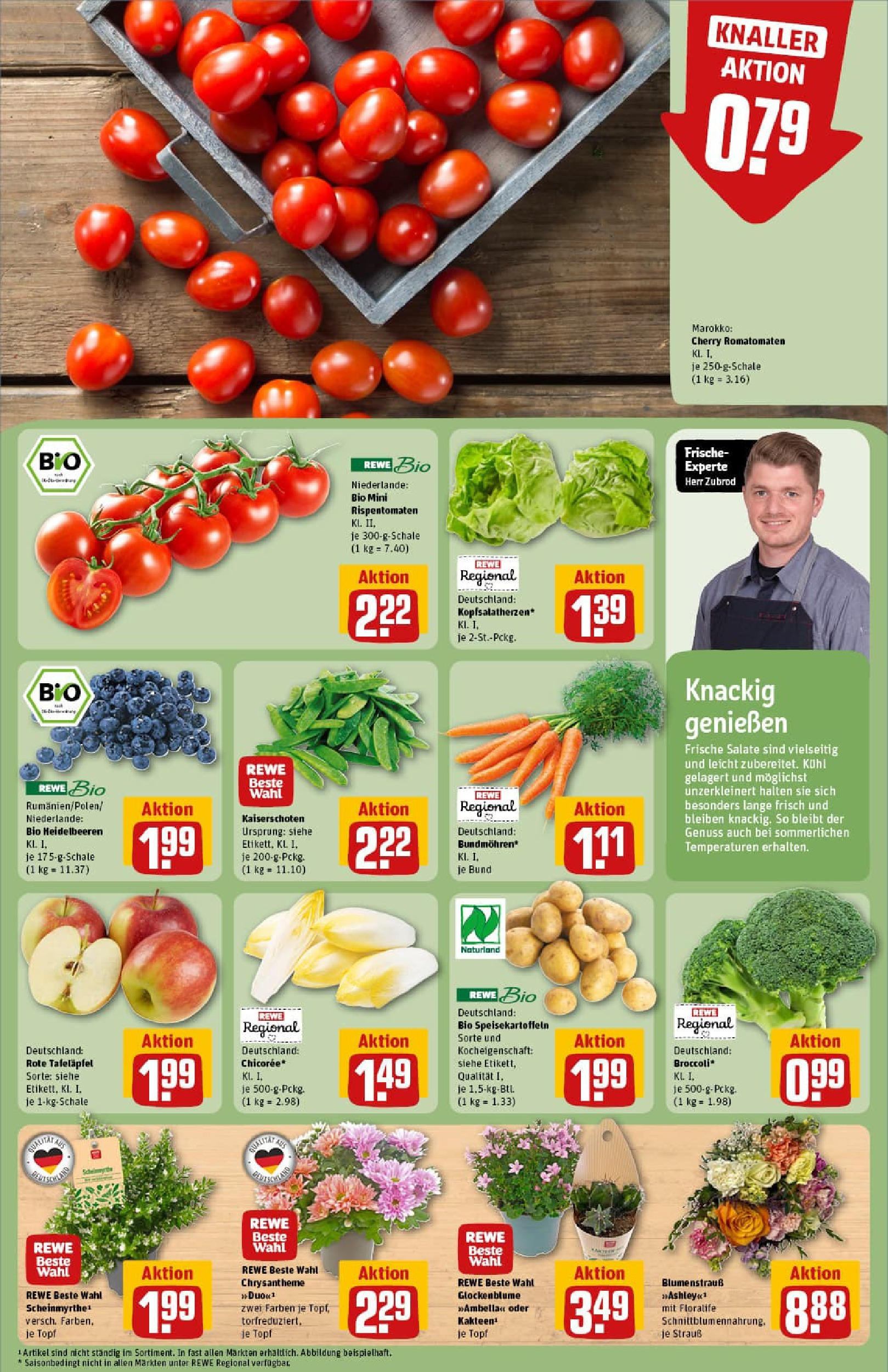 REWE Prospekt ab 27.07.2025 zum Blättern » Angebote | Seite: 9 | Produkte: Heidelbeeren REWE Prospekt ab 27.07.2025 zum Blättern » Angebote | Seite: 9 | Produkte: Heidelbeeren