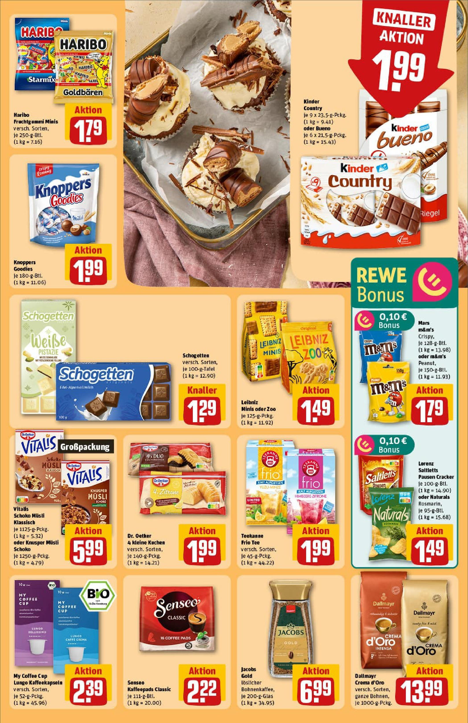 REWE Prospekt ab 27.07.2025 zum Blättern » Angebote | Seite: 25 | Produkte: Haribo, Zitrone, Senseo kaffeepads, Kuchen