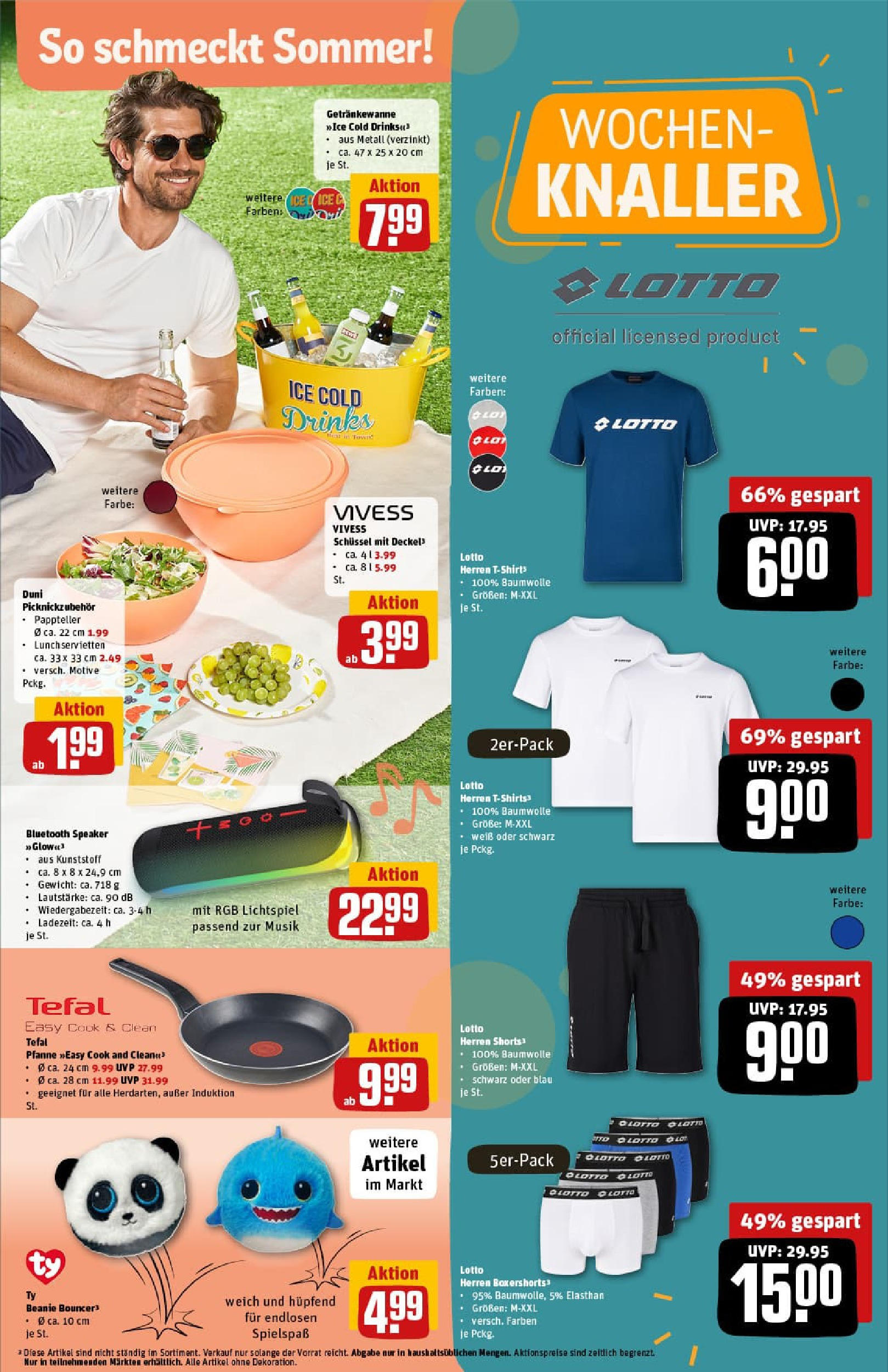 REWE Prospekt ab 27.07.2025 zum Blättern » Angebote | Seite: 33 | Produkte: Gewicht, T-Shirt