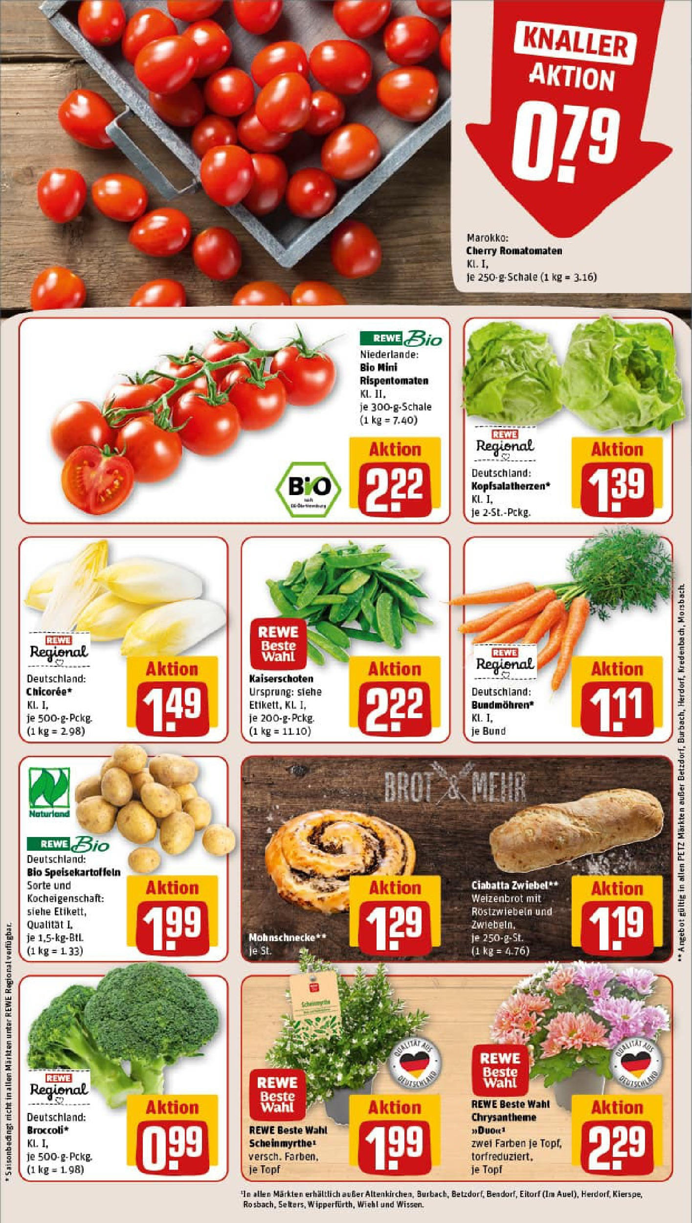 REWE Prospekt ab 27.07.2025 zum Blättern » Angebote | Seite: 11 | Produkte: Brot REWE Prospekt ab 27.07.2025 zum Blättern » Angebote | Seite: 11 | Produkte: Brot