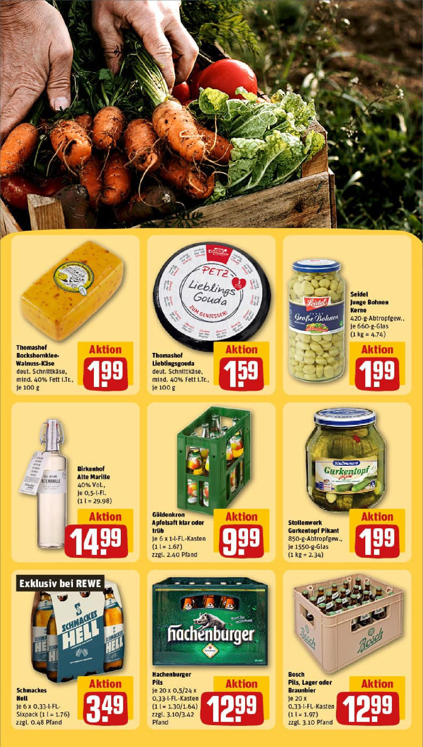 REWE Prospekt ab 27.07.2025 zum Blättern » Angebote | Seite: 29 | Produkte: Gouda, Pils, Apfelsaft, Apple REWE Prospekt ab 27.07.2025 zum Blättern » Angebote | Seite: 29 | Produkte: Gouda, Pils, Apfelsaft, Apple
