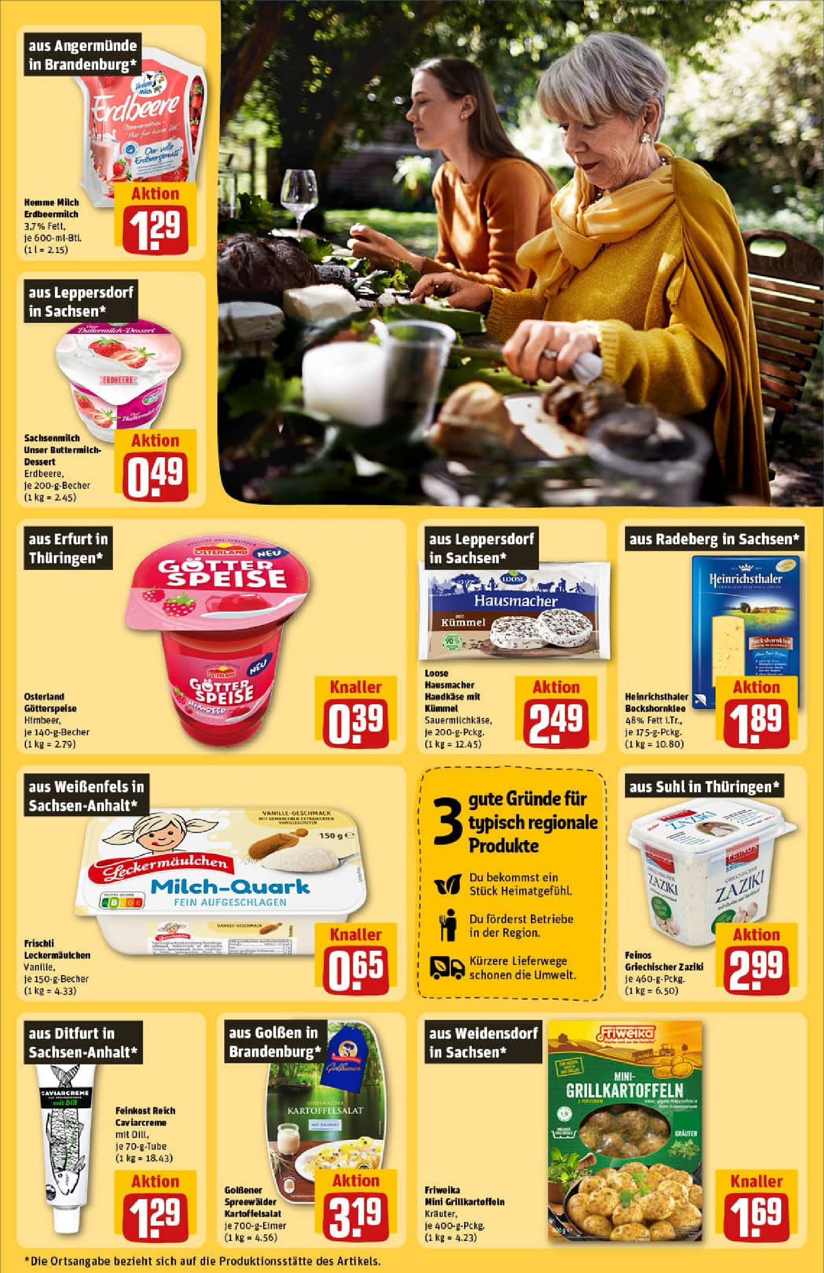 REWE Prospekt ab 27.07.2025 zum Blättern » Angebote | Seite: 25 | Produkte: Buttermilch, Quark, Milch REWE Prospekt ab 27.07.2025 zum Blättern » Angebote | Seite: 25 | Produkte: Buttermilch, Quark, Milch