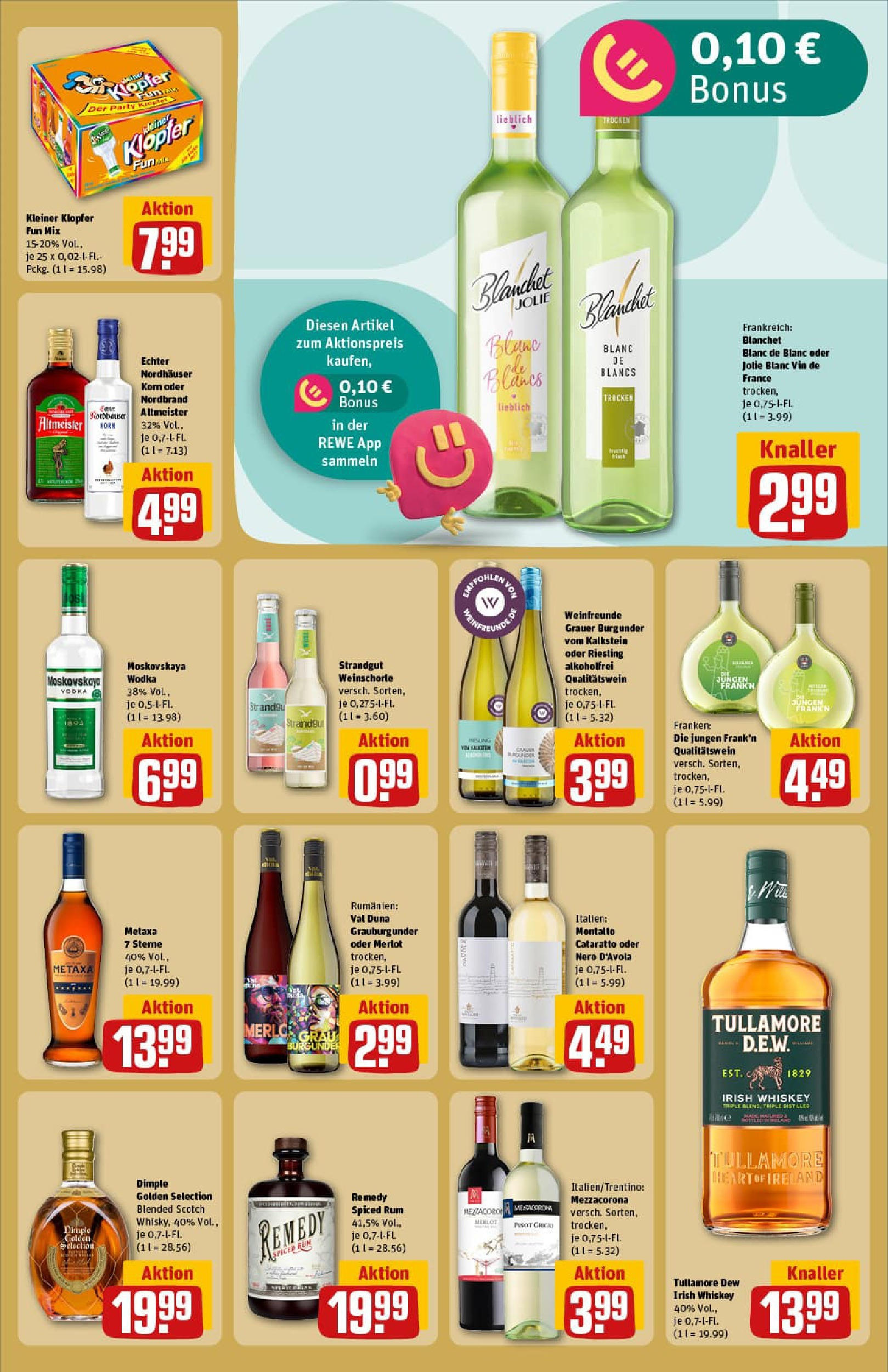 REWE Prospekt ab 27.07.2025 zum Blättern » Angebote | Seite: 21 | Produkte: Rum, Metaxa, Weinschorle, Wein REWE Prospekt ab 27.07.2025 zum Blättern » Angebote | Seite: 21 | Produkte: Rum, Metaxa, Weinschorle, Wein
