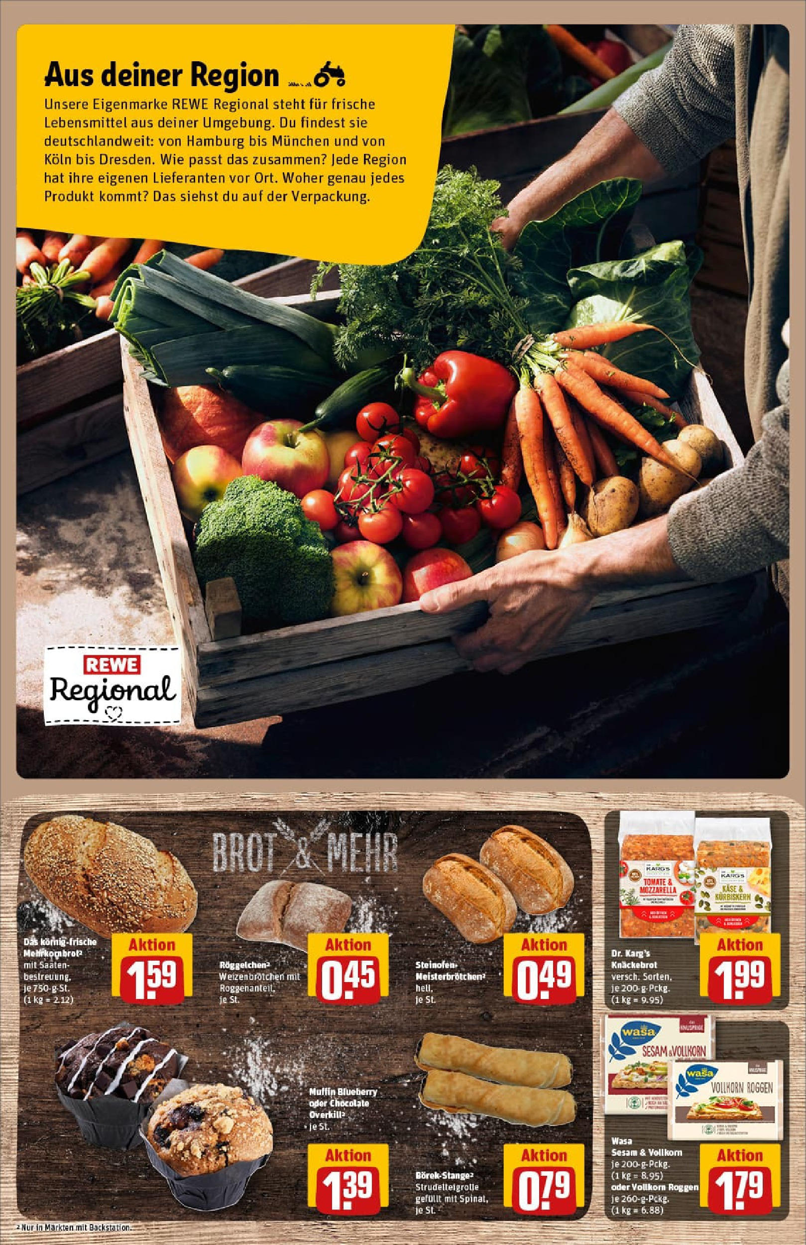 REWE Prospekt ab 27.07.2025 zum Blättern » Angebote | Seite: 13 | Produkte: Käse, Mozzarella, Brot REWE Prospekt ab 27.07.2025 zum Blättern » Angebote | Seite: 13 | Produkte: Käse, Mozzarella, Brot