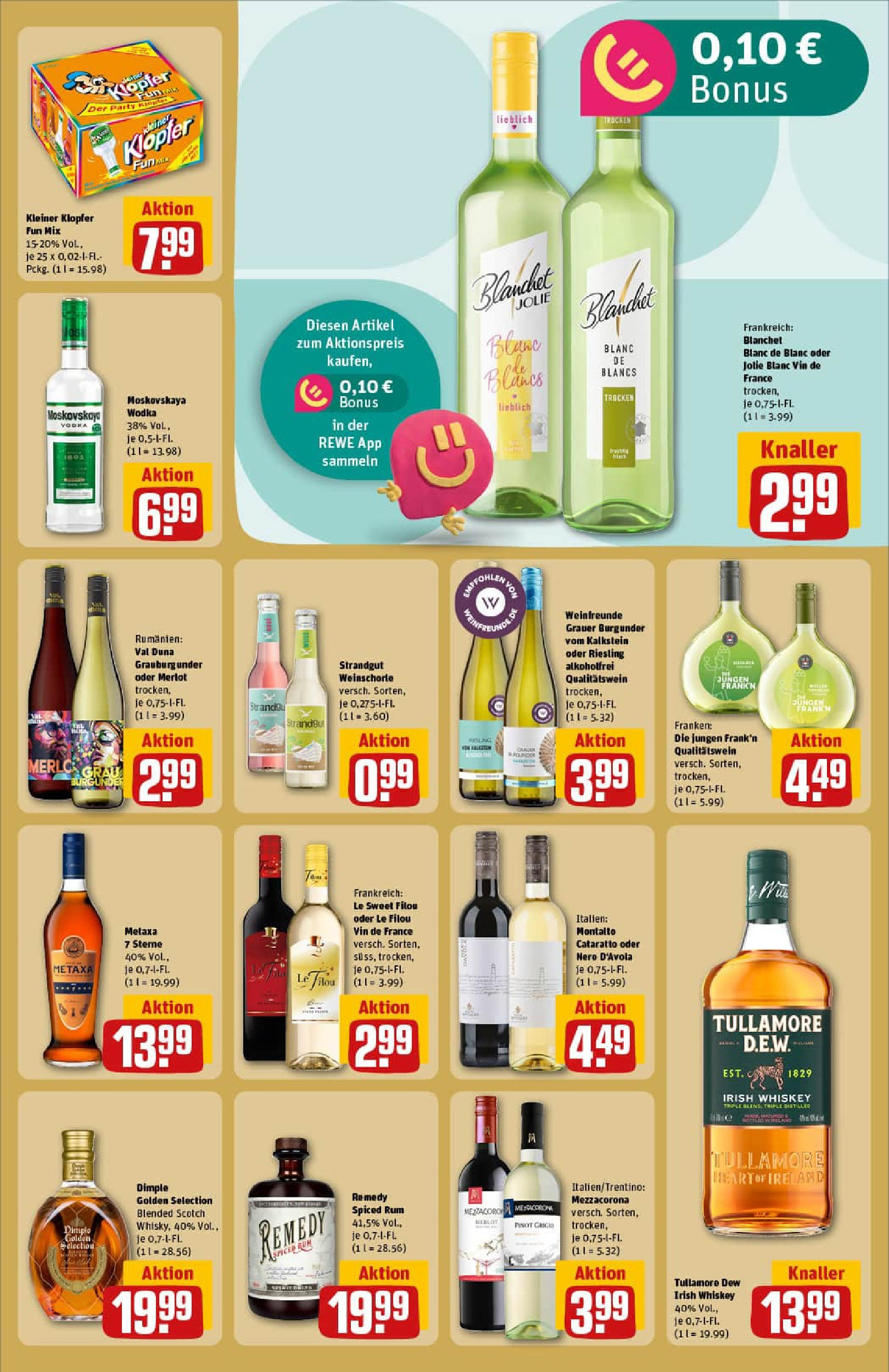 REWE Prospekt ab 27.07.2025 zum Blättern » Angebote | Seite: 21 | Produkte: Rum, Weinschorle, Vodka, Whiskey REWE Prospekt ab 27.07.2025 zum Blättern » Angebote | Seite: 21 | Produkte: Rum, Weinschorle, Vodka, Whiskey
