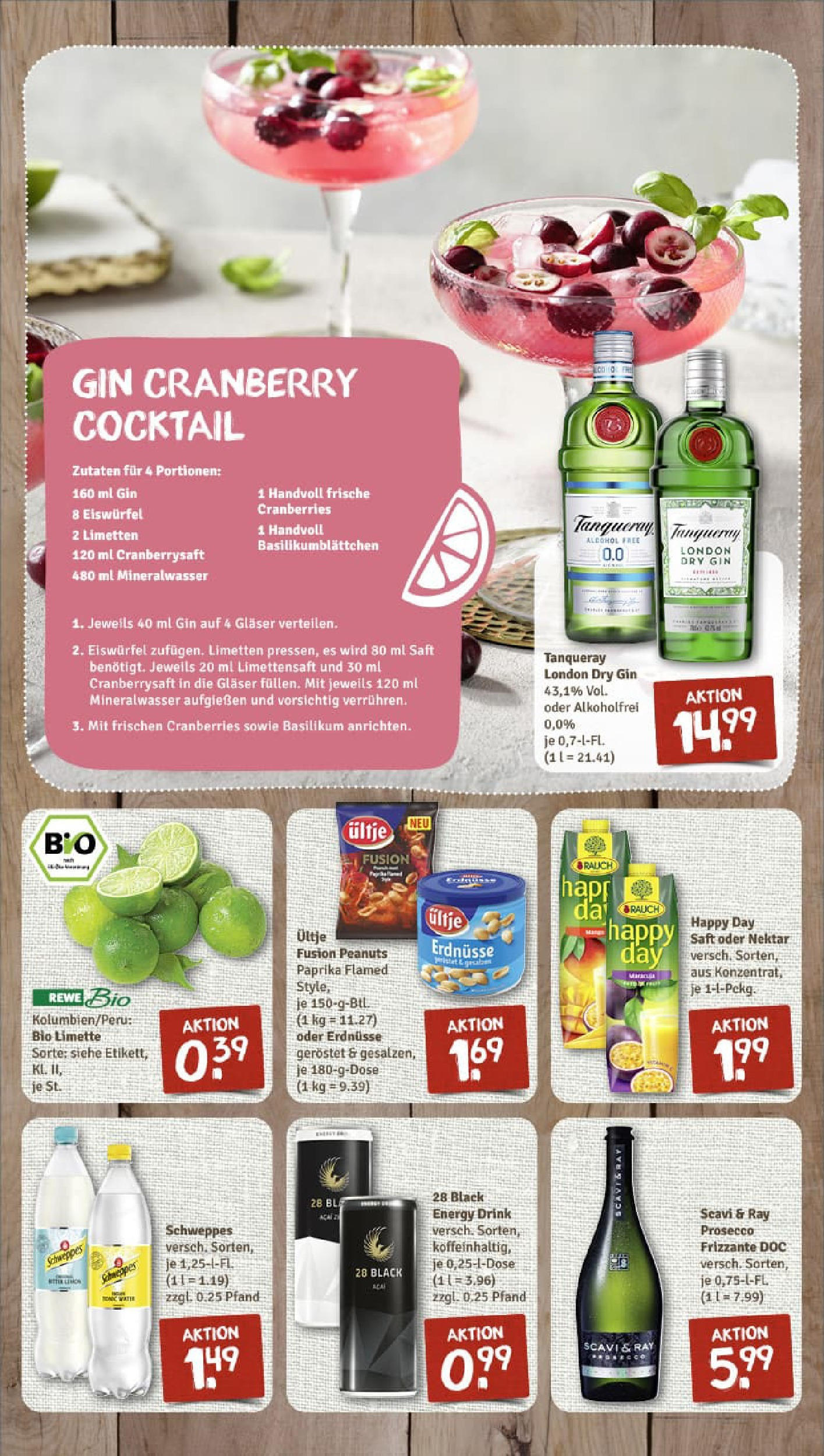 REWE Prospekt ab 27.07.2025 zum Blättern » Angebote | Seite: 8 | Produkte: Limetten, Paprika, Limette, Gin REWE Prospekt ab 27.07.2025 zum Blättern » Angebote | Seite: 8 | Produkte: Limetten, Paprika, Limette, Gin