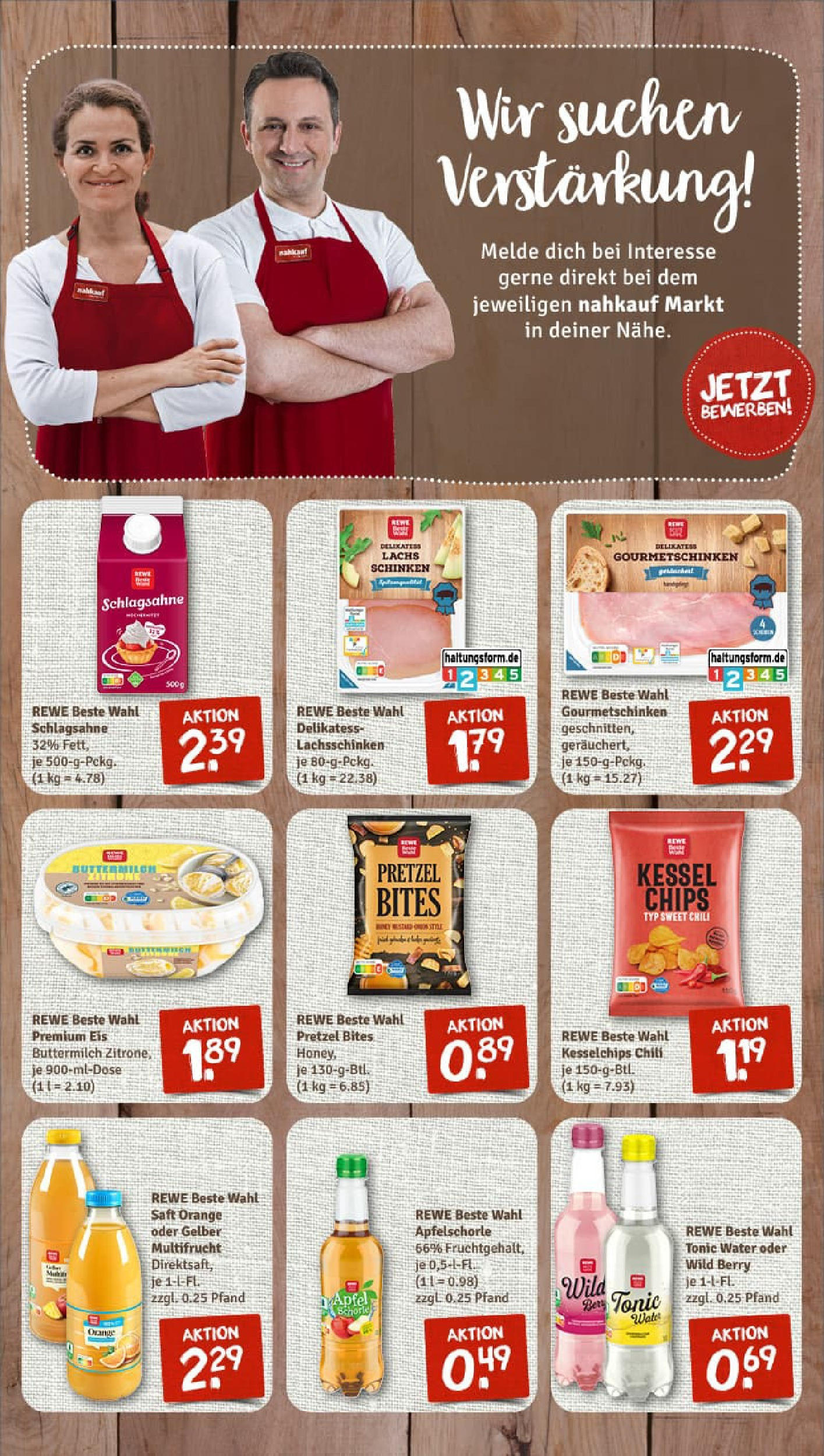 REWE Prospekt ab 27.07.2025 zum Blättern » Angebote | Seite: 11 | Produkte: Buttermilch, Lachs, Chili, Chips REWE Prospekt ab 27.07.2025 zum Blättern » Angebote | Seite: 11 | Produkte: Buttermilch, Lachs, Chili, Chips