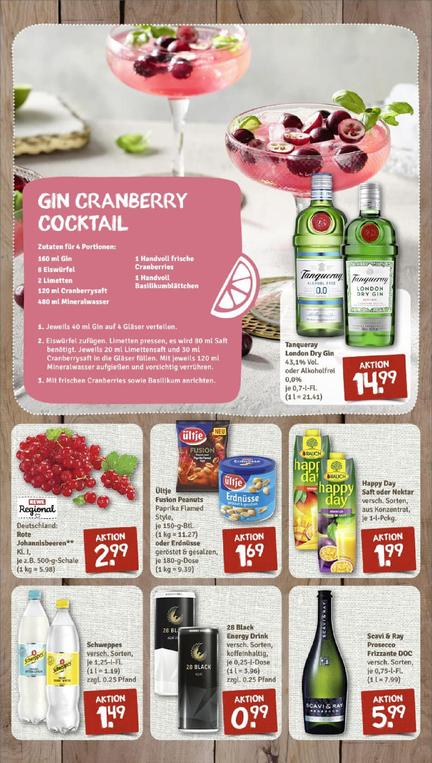 REWE Prospekt ab 27.07.2025 zum Blättern » Angebote | Seite: 8 | Produkte: Erdnüsse, Mineralwasser, Prosecco, Paprika REWE Prospekt ab 27.07.2025 zum Blättern » Angebote | Seite: 8 | Produkte: Erdnüsse, Mineralwasser, Prosecco, Paprika