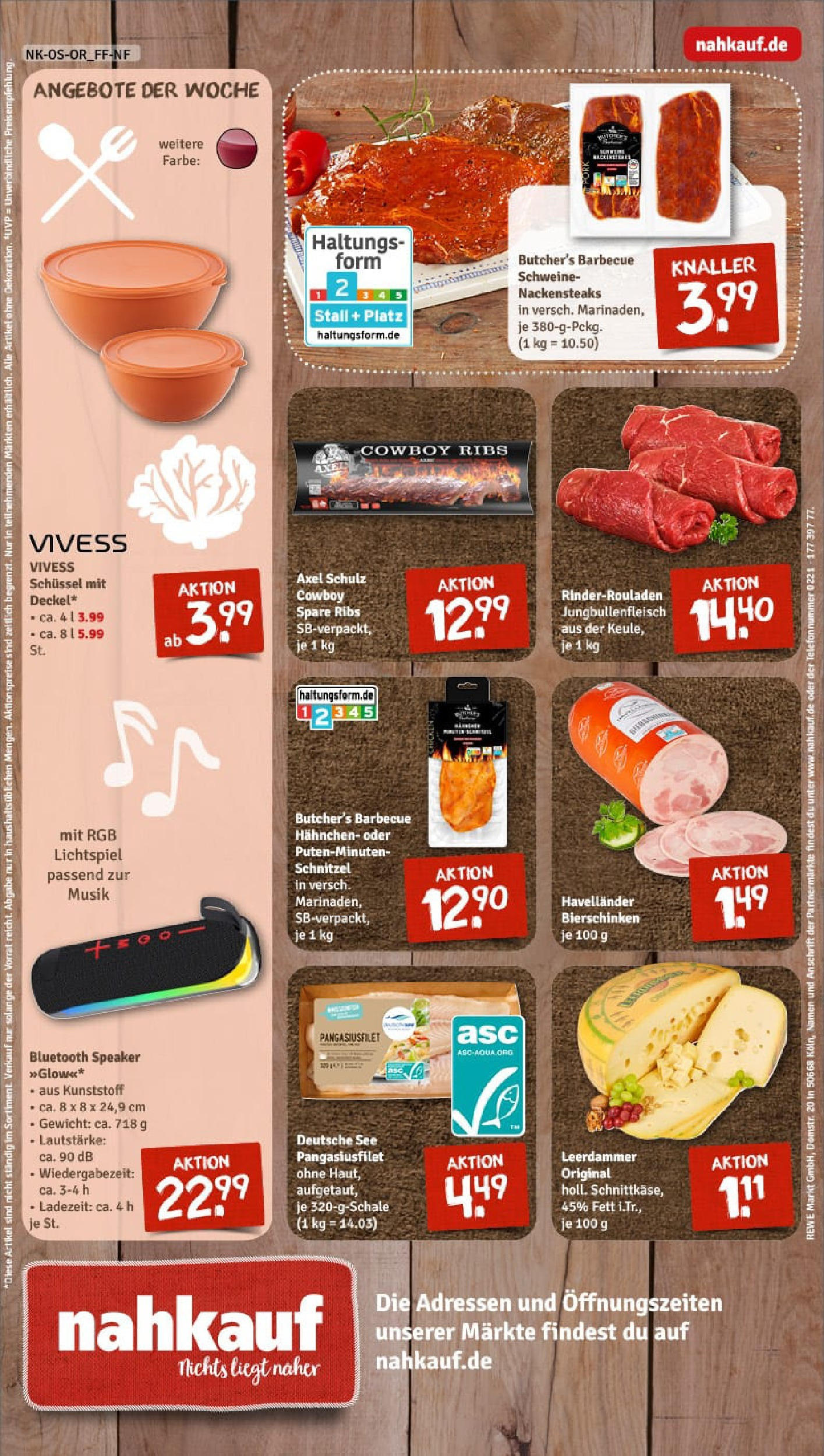 REWE Prospekt ab 27.07.2025 zum Blättern » Angebote | Seite: 12 | Produkte: Nackensteaks, Gewicht, Hahnchen, Leerdammer