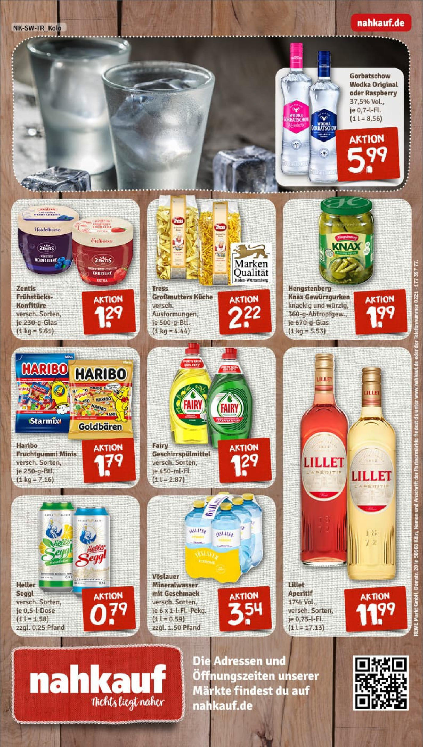 REWE Prospekt ab 27.07.2025 zum Blättern » Angebote | Seite: 12 | Produkte: Haribo, Mineralwasser, Wodka gorbatschow, Vodka