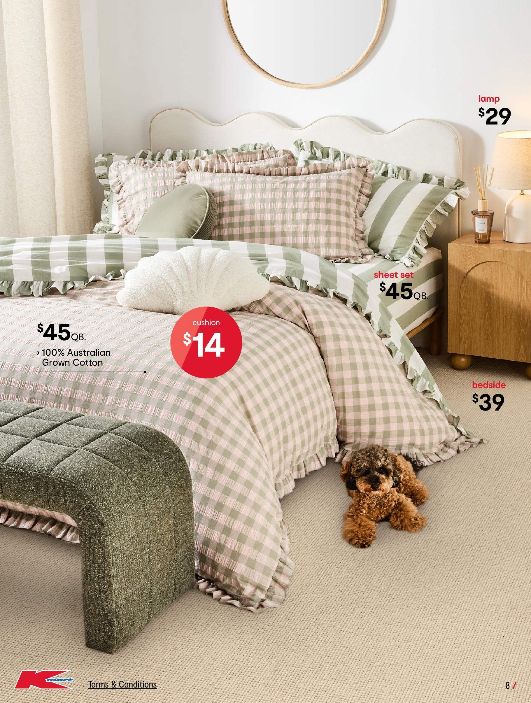 ﻿﻿Kmart catalogue valid from 23/07/2025 > Online Australia | Page: 8 | Products: Cushion, Lamp