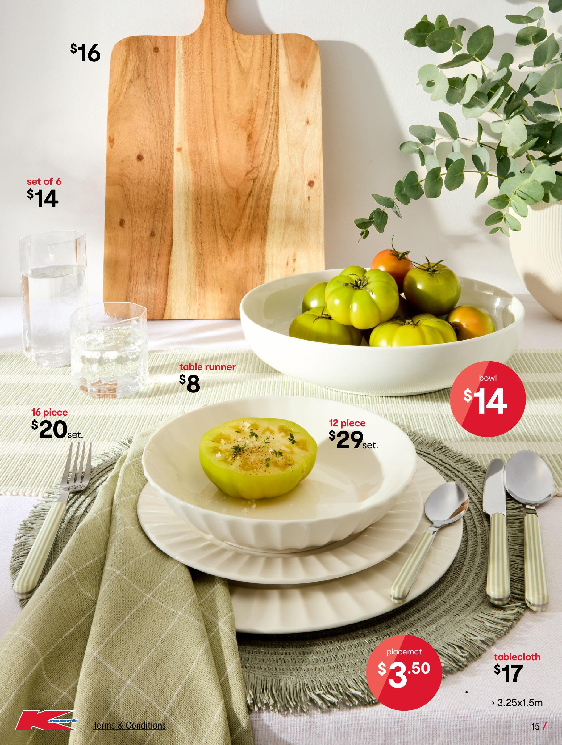 ﻿﻿Kmart catalogue valid from 23/07/2025 > Online Australia | Page: 15 | Products: Table, Table runner